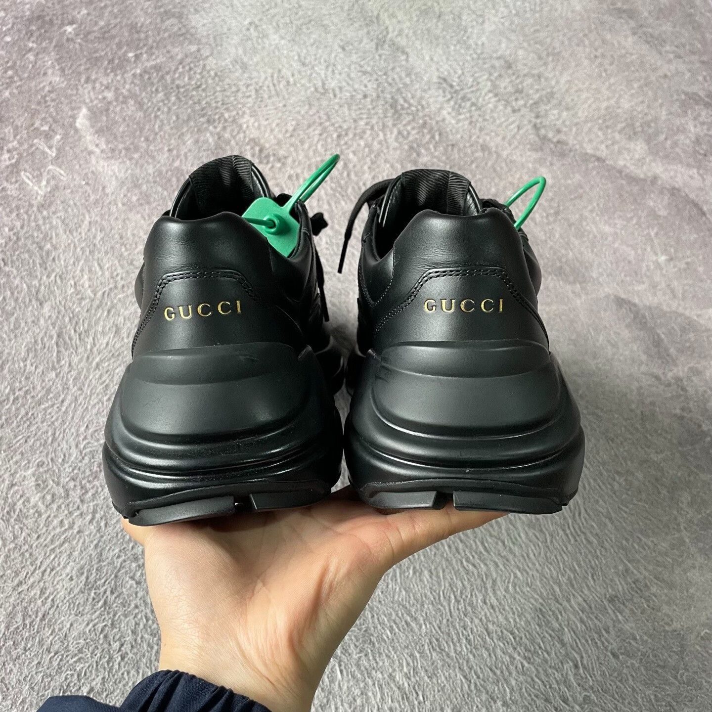 Gucci Gucci Black Lowtop Sneakers 40 Men Size US 7.5 / EU 40-41 - 3 Thumbnail