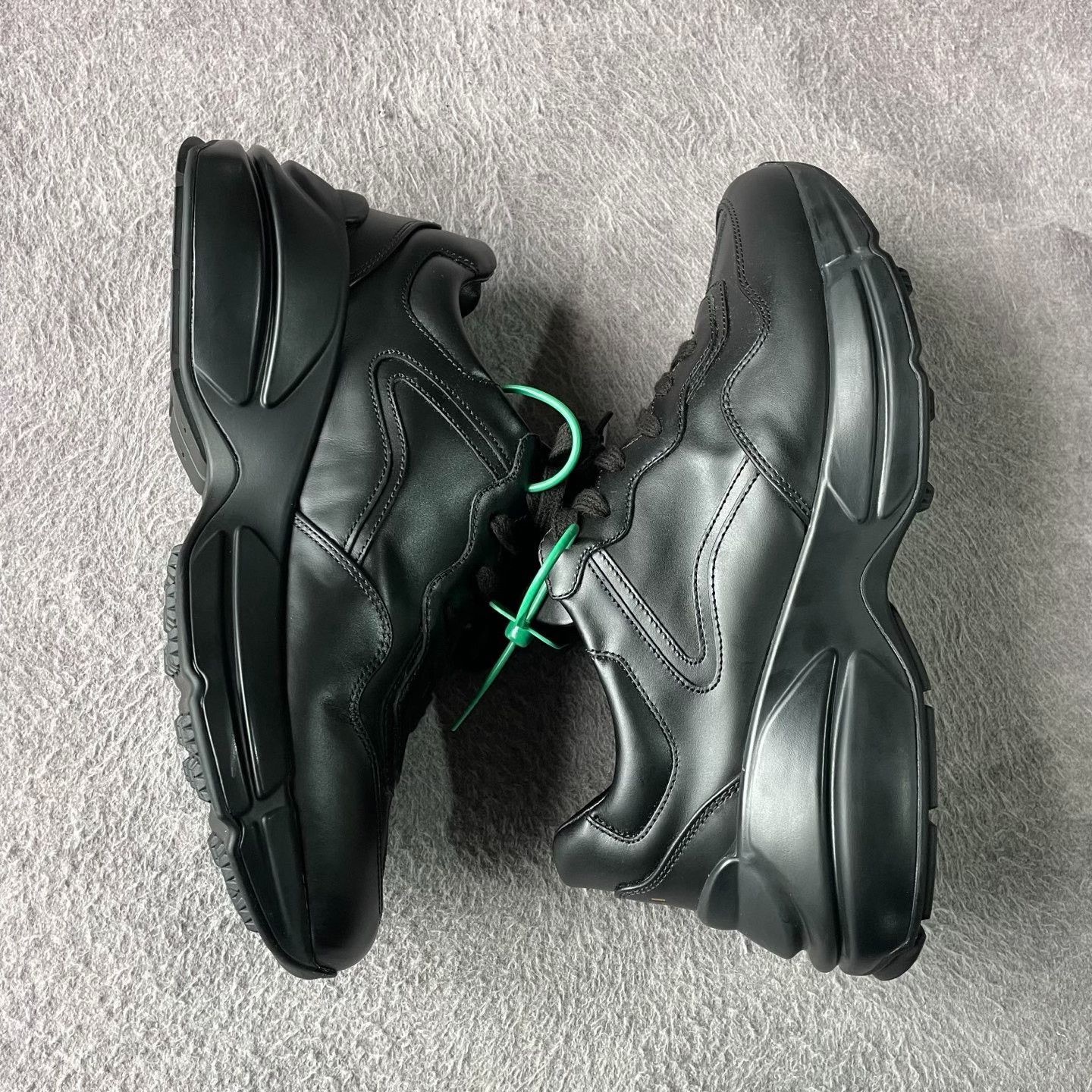 Gucci Gucci Black Lowtop Sneakers 40 Men Size US 7.5 / EU 40-41 - 8 Thumbnail