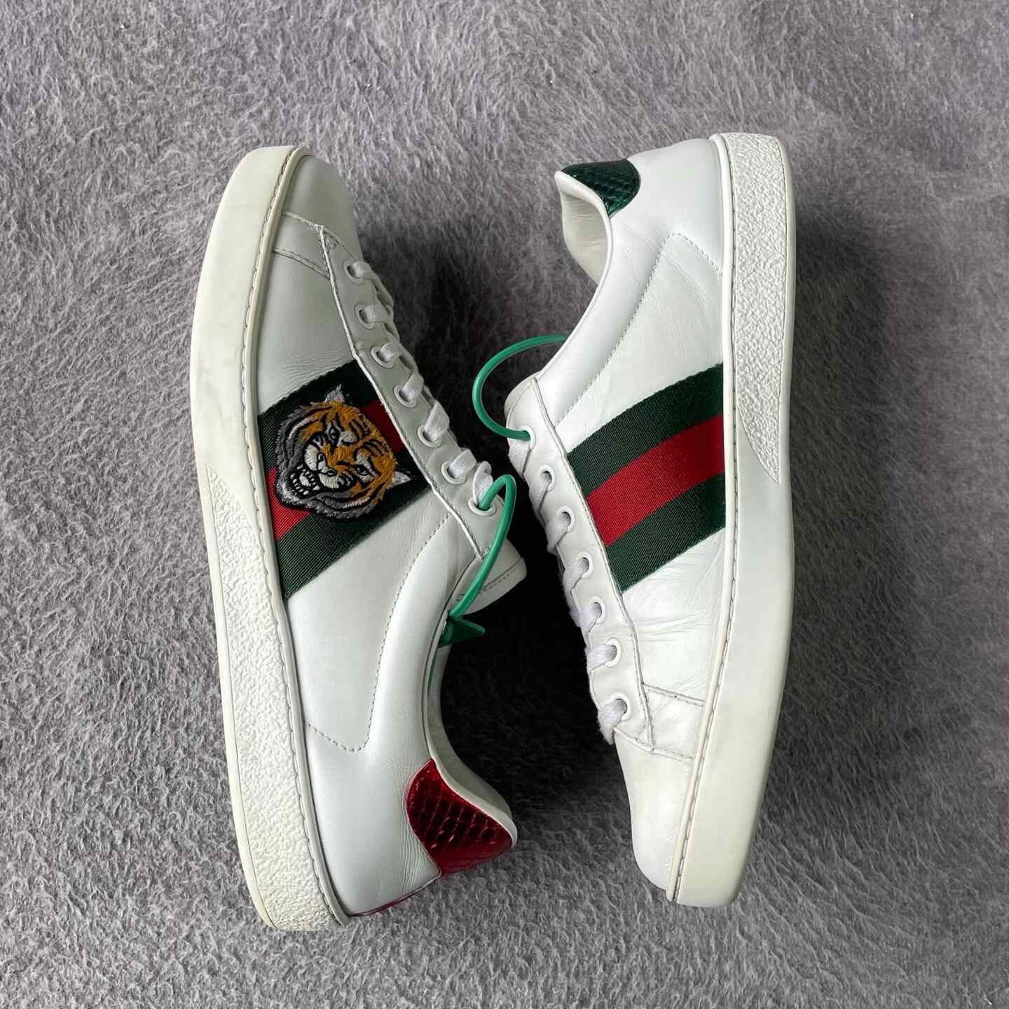 Gucci Gucci Tiger Lowtop Sneakers 38 Men Size US 6 / EU 39 - 7 Thumbnail