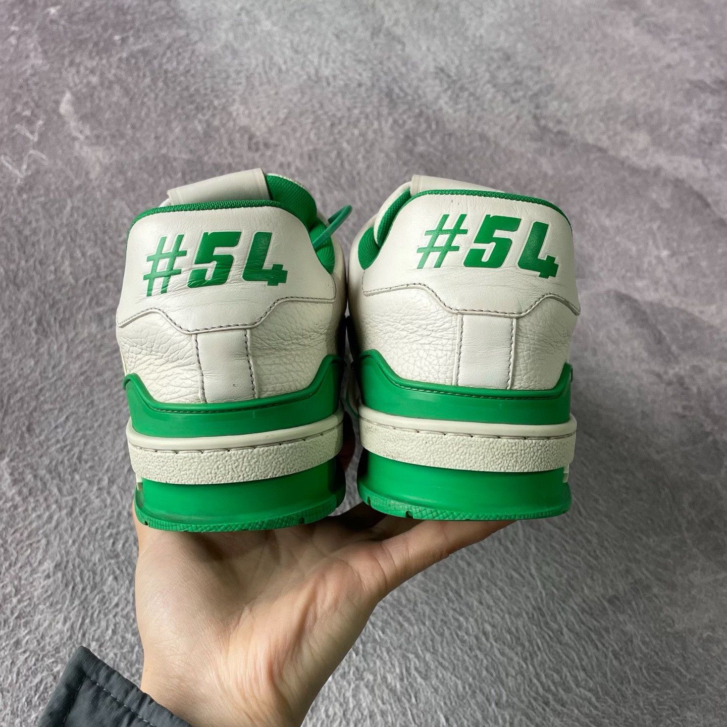 Louis Vuitton Louis Vuitton Training Green Lowtop Sneakers 41.5 Men Size US 9 / EU 42 - 3 Thumbnail