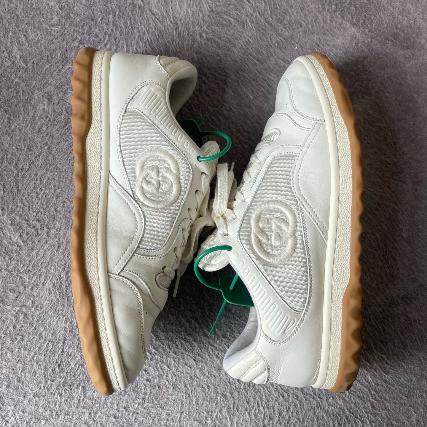 Gucci Gucci White Lowtop Sneakers 40 Men Size US 7.5 / EU 40-41 - 8 Thumbnail