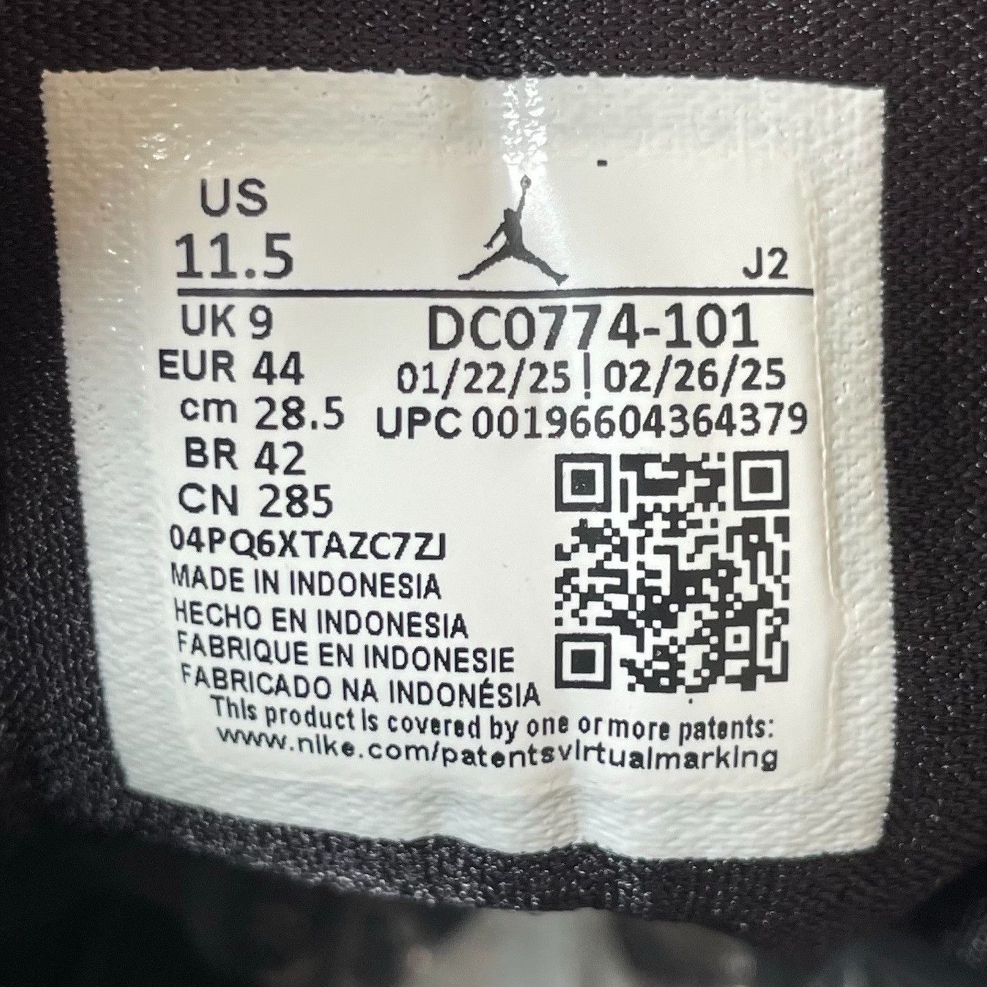 Nike Nike Black Lowtop Sneakers 44 Men Size US 10.5 / EU 43-44 - 6 Thumbnail