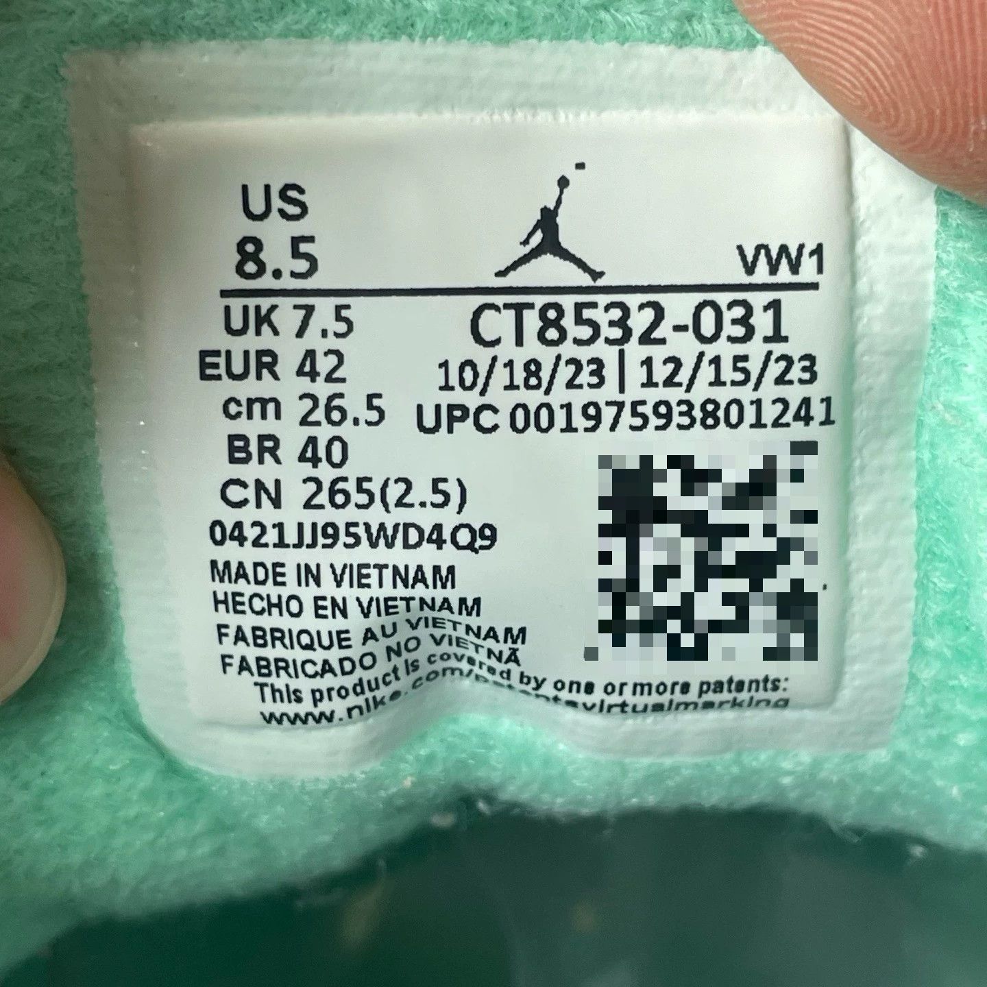 Nike Nike Green Lowtop Sneakers 42 Men Size US 9 / EU 42 - 5 Thumbnail