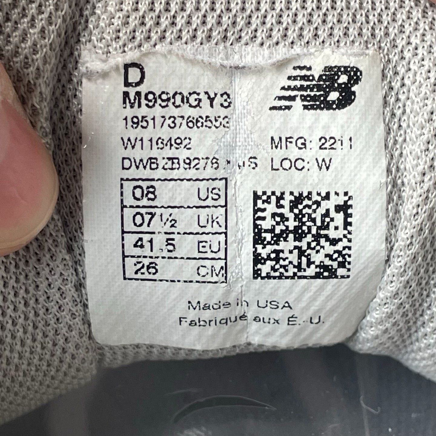 New Balance New Balance Gray Lowtop Sneakers M Men Size US 10 / EU 43 - 5 Thumbnail