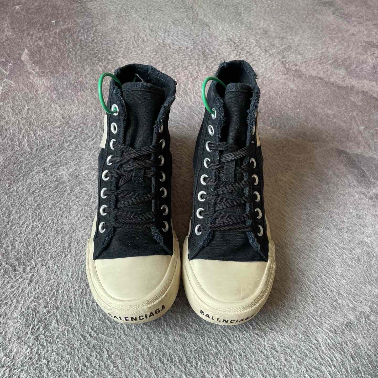Balenciaga Balenciaga Black Hitop Sneakers 36 Women Size US 6 / IT 36 - 2 Thumbnail