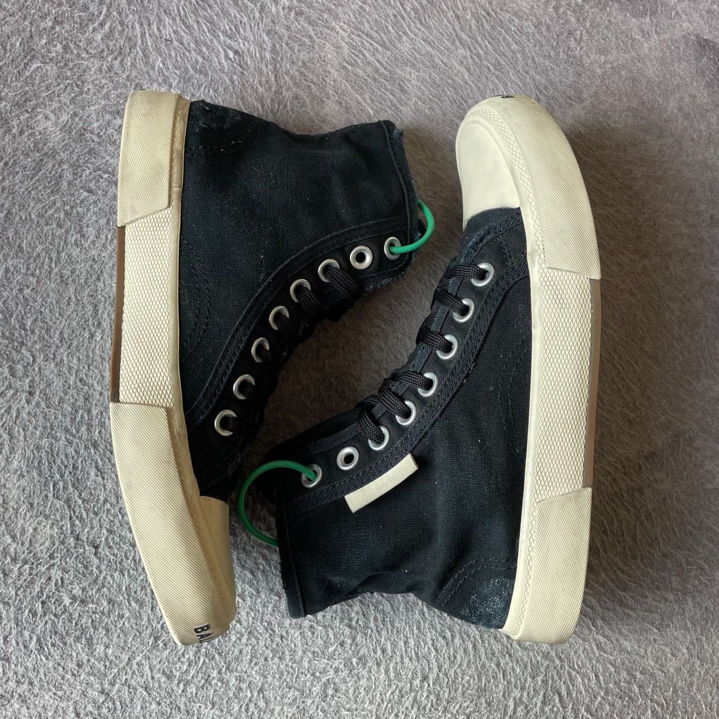 Balenciaga Balenciaga Black Hitop Sneakers 36 Women Size US 6 / IT 36 - 7 Thumbnail
