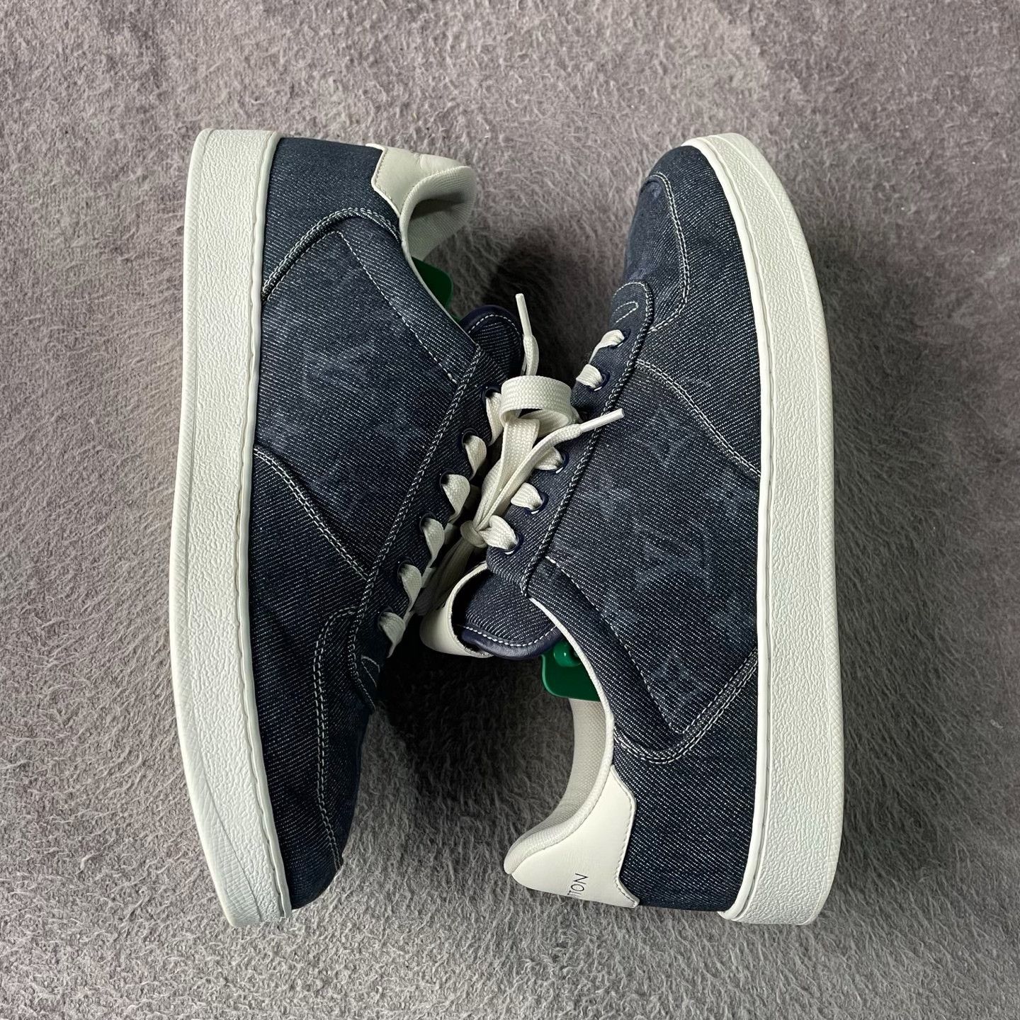 Louis Vuitton Louis Vuitton Denim Blue Lowtop Sneakers 41 Men Size US 8.5 / EU 41-42 - 7 Thumbnail