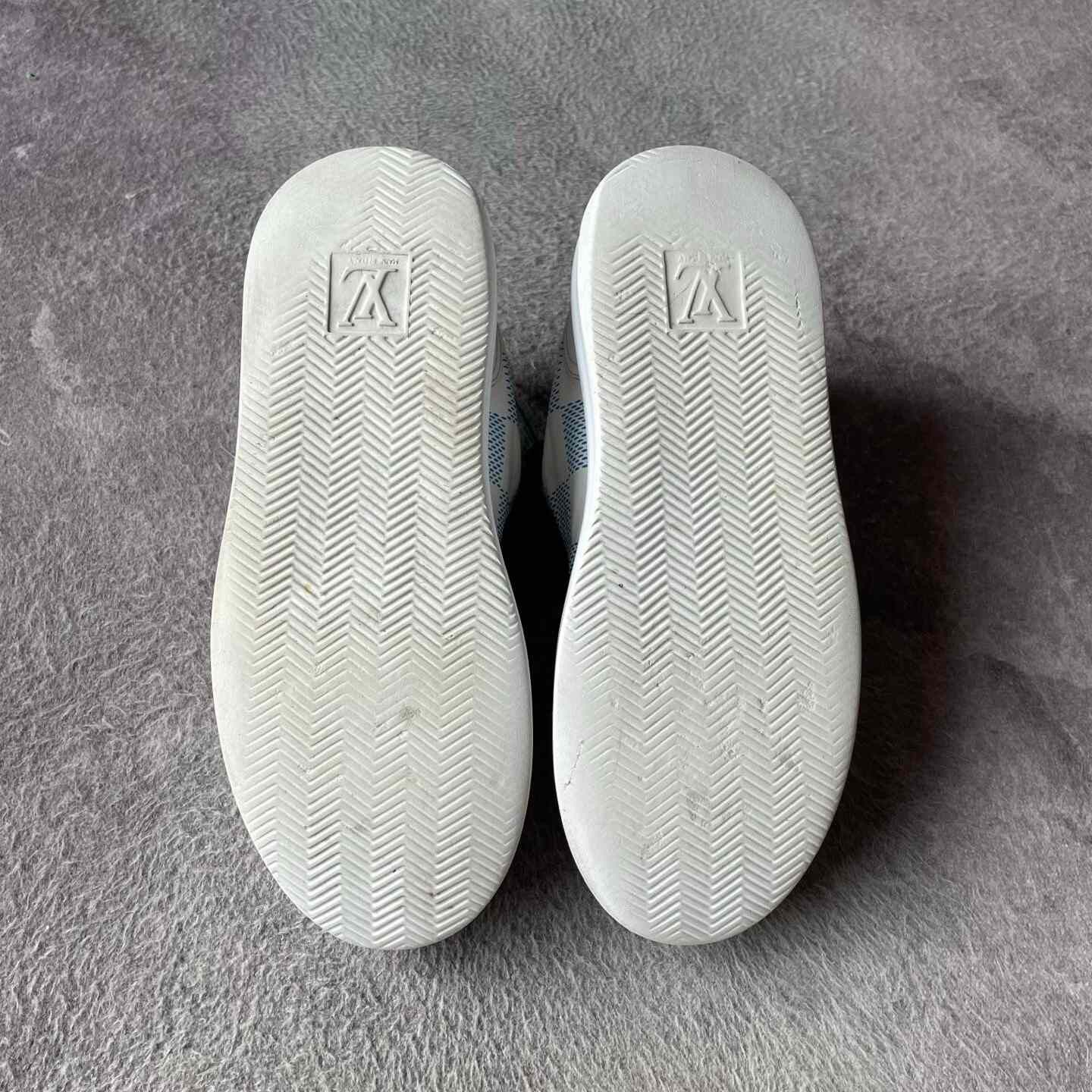 Louis Vuitton Louis Vuitton Blue Lowtop Sneakers 41 Men Size US 8.5 / EU 41-42 - 4 Thumbnail