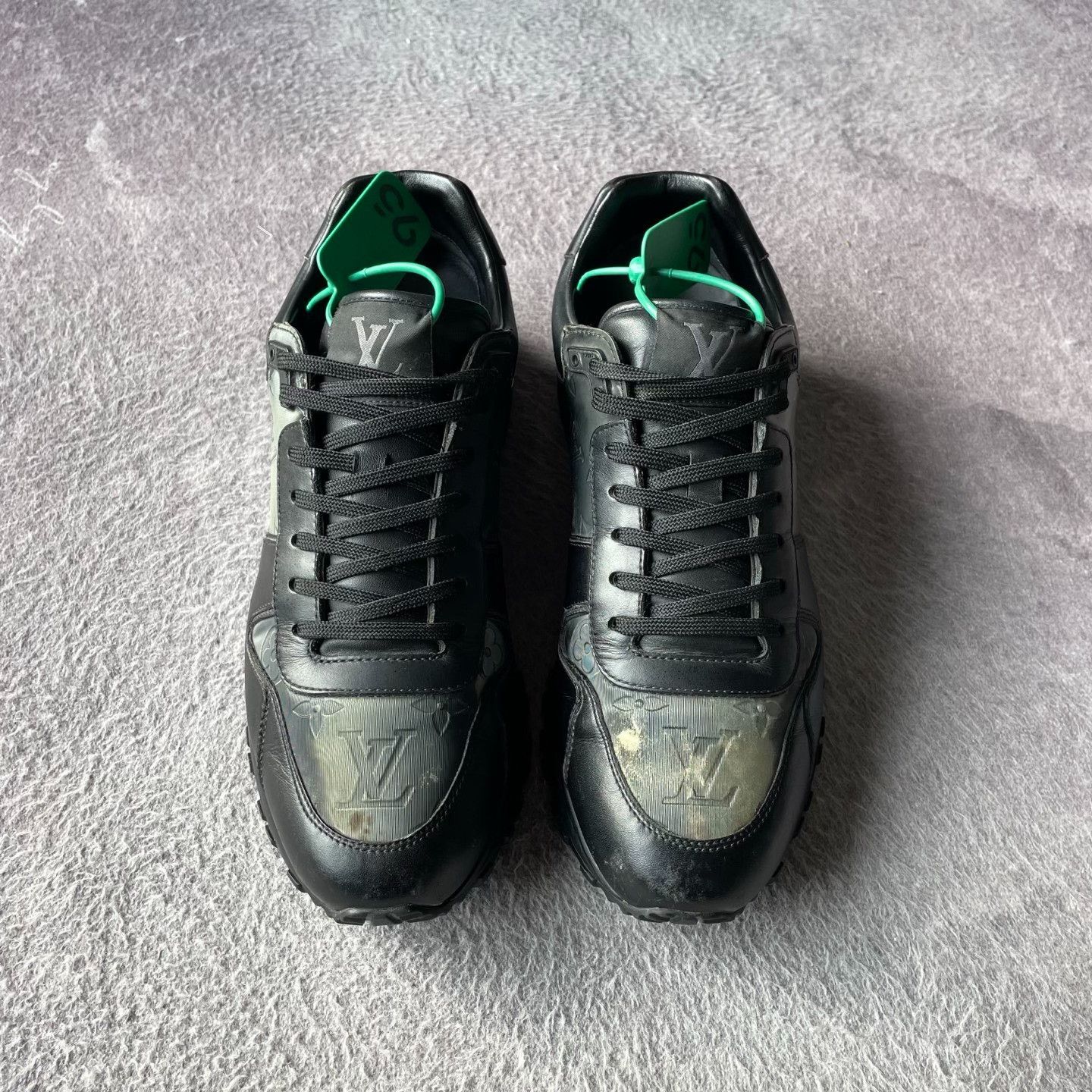 Louis Vuitton Louis Vuitton Black Lowtop Sneakers 41 Men Size US 8.5 / EU 41-42 - 2 Thumbnail