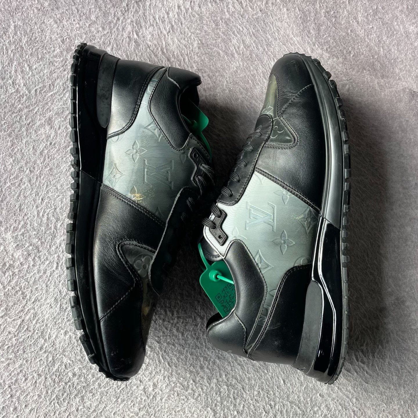 Louis Vuitton Louis Vuitton Black Lowtop Sneakers 41 Men Size US 8.5 / EU 41-42 - 7 Thumbnail