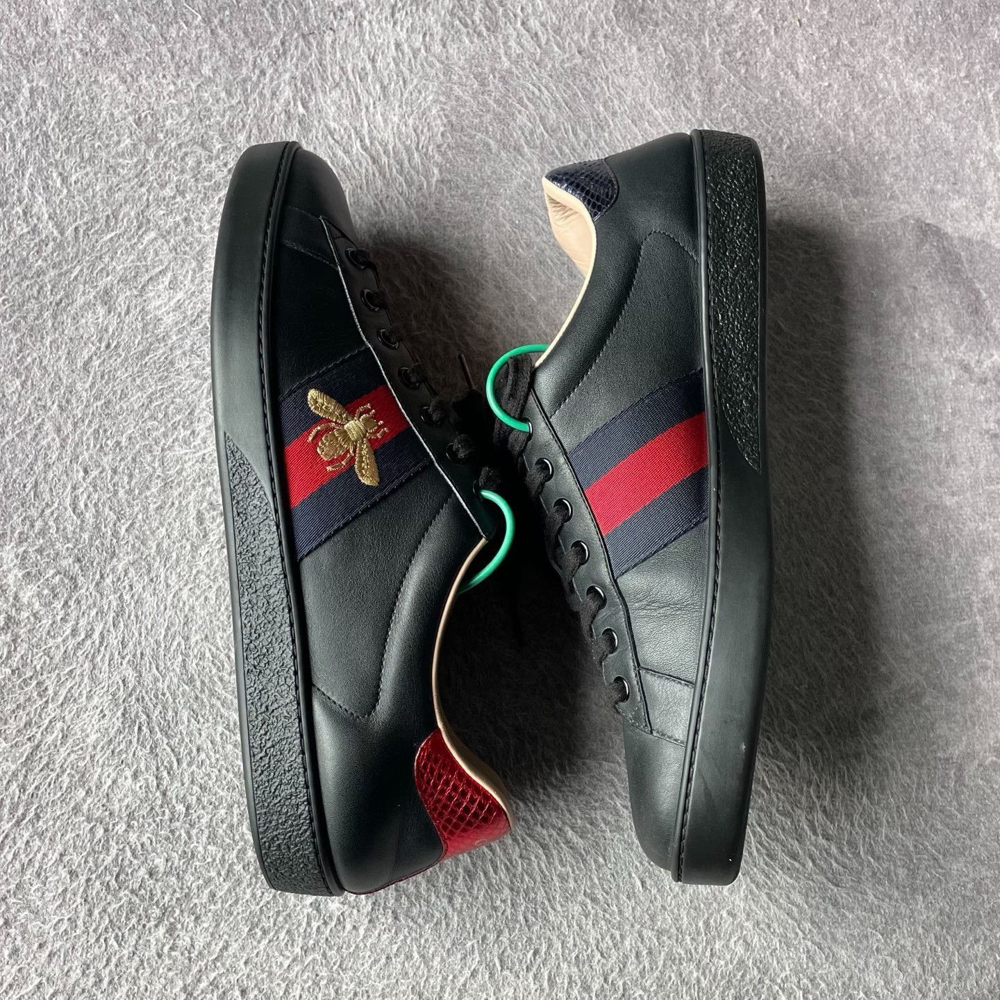 Gucci Gucci Black Lowtop Sneakers 43.5 Men Size US 10.5 / EU 43-44 - 7 Thumbnail