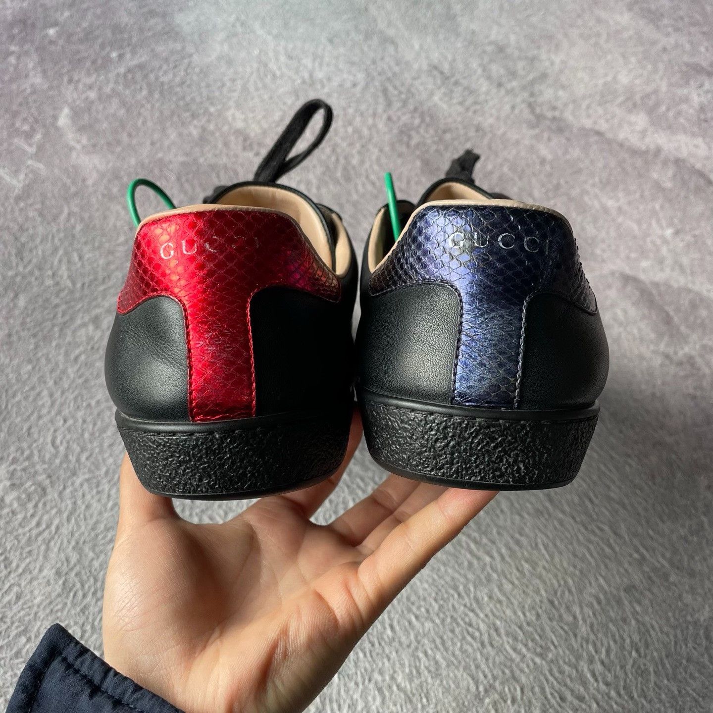 Gucci Gucci Black Lowtop Sneakers 43.5 Men Size US 10.5 / EU 43-44 - 3 Thumbnail