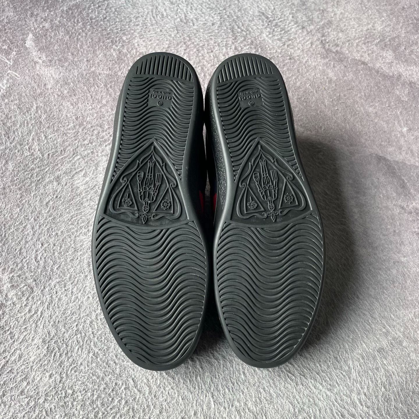 Gucci Gucci Black Lowtop Sneakers 43.5 Men Size US 10.5 / EU 43-44 - 4 Thumbnail