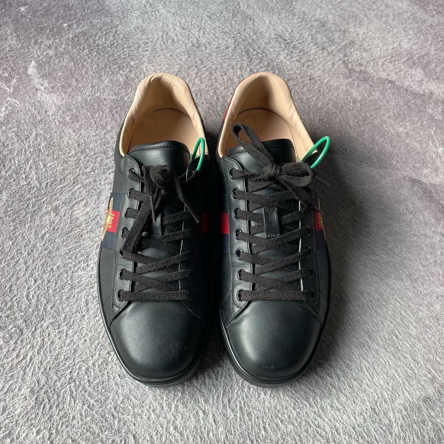 Gucci Gucci Black Lowtop Sneakers 43.5 Men Size US 10.5 / EU 43-44 - 2 Thumbnail