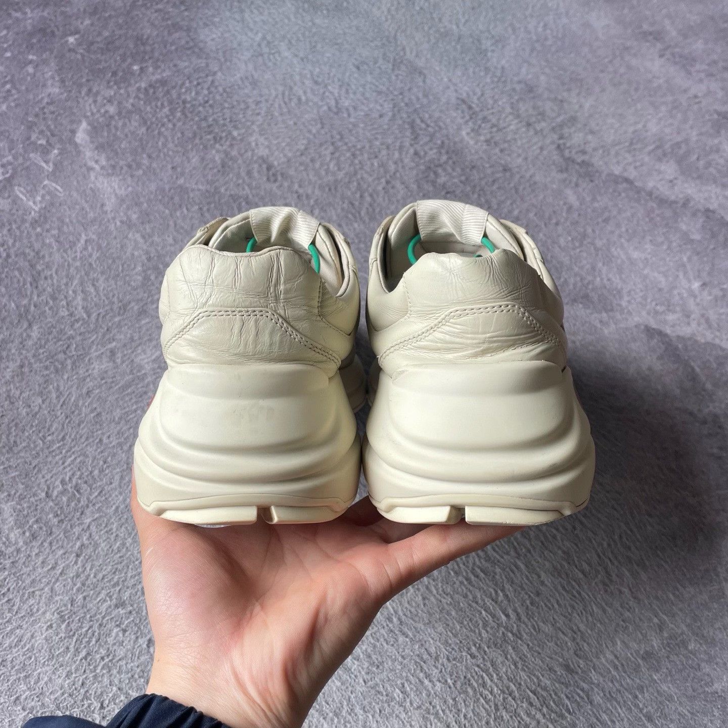Gucci Gucci White Lowtop Sneakers 37 Women Size US 6.5 / IT 36.5 - 3 Thumbnail