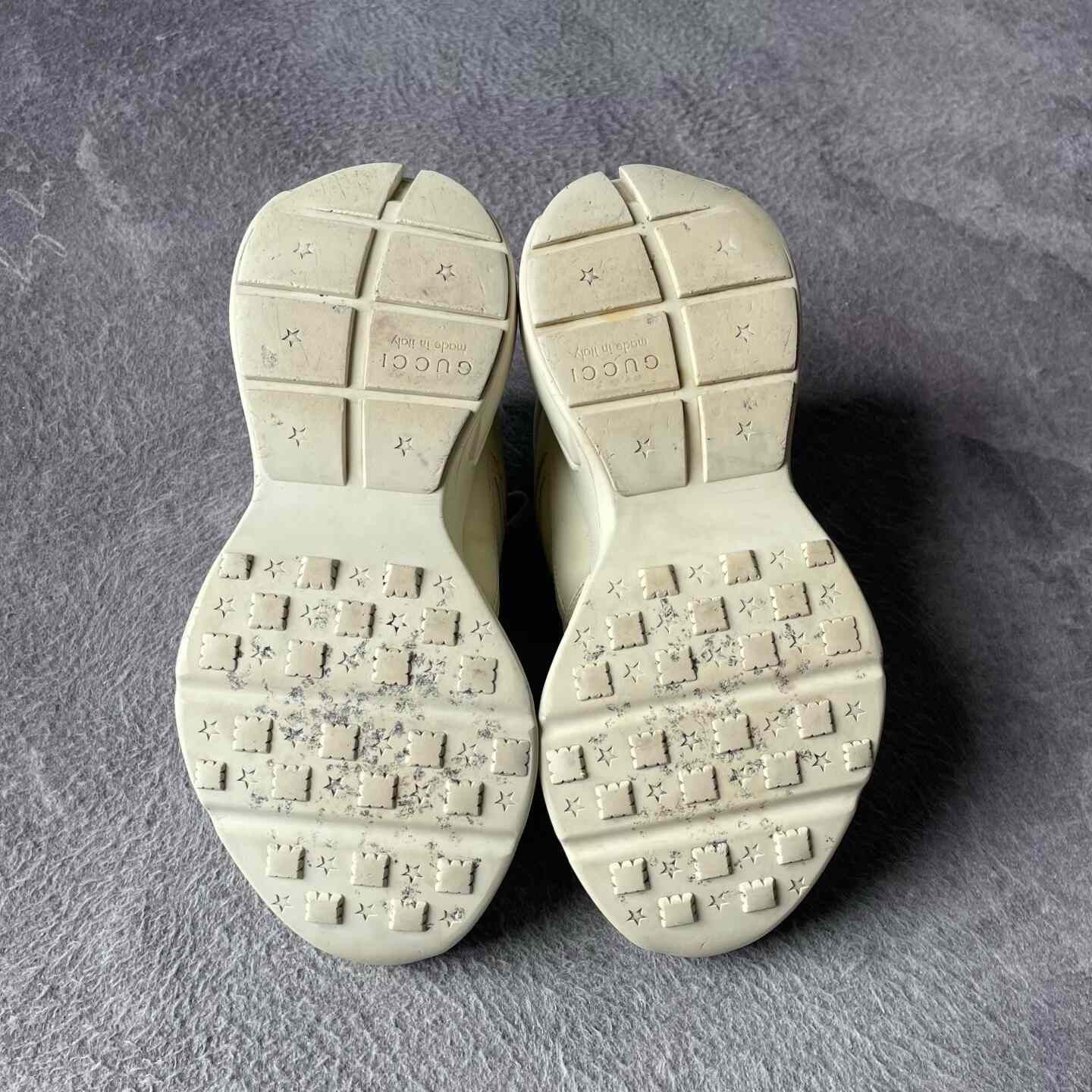 Gucci Gucci White Lowtop Sneakers L Men Size US 10 / EU 43 - 4 Thumbnail