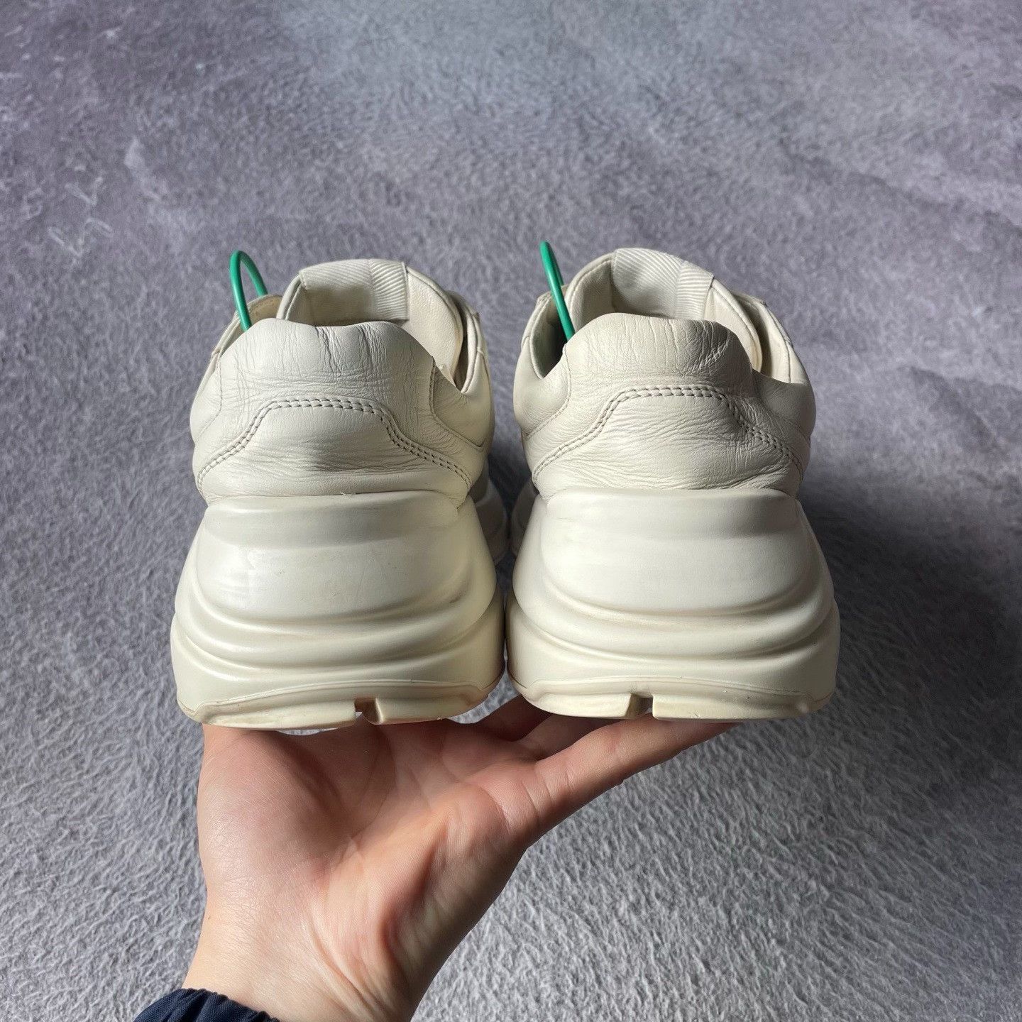 Gucci Gucci White Lowtop Sneakers 38 Women Size US 7.5 / IT 37.5 - 3 Thumbnail