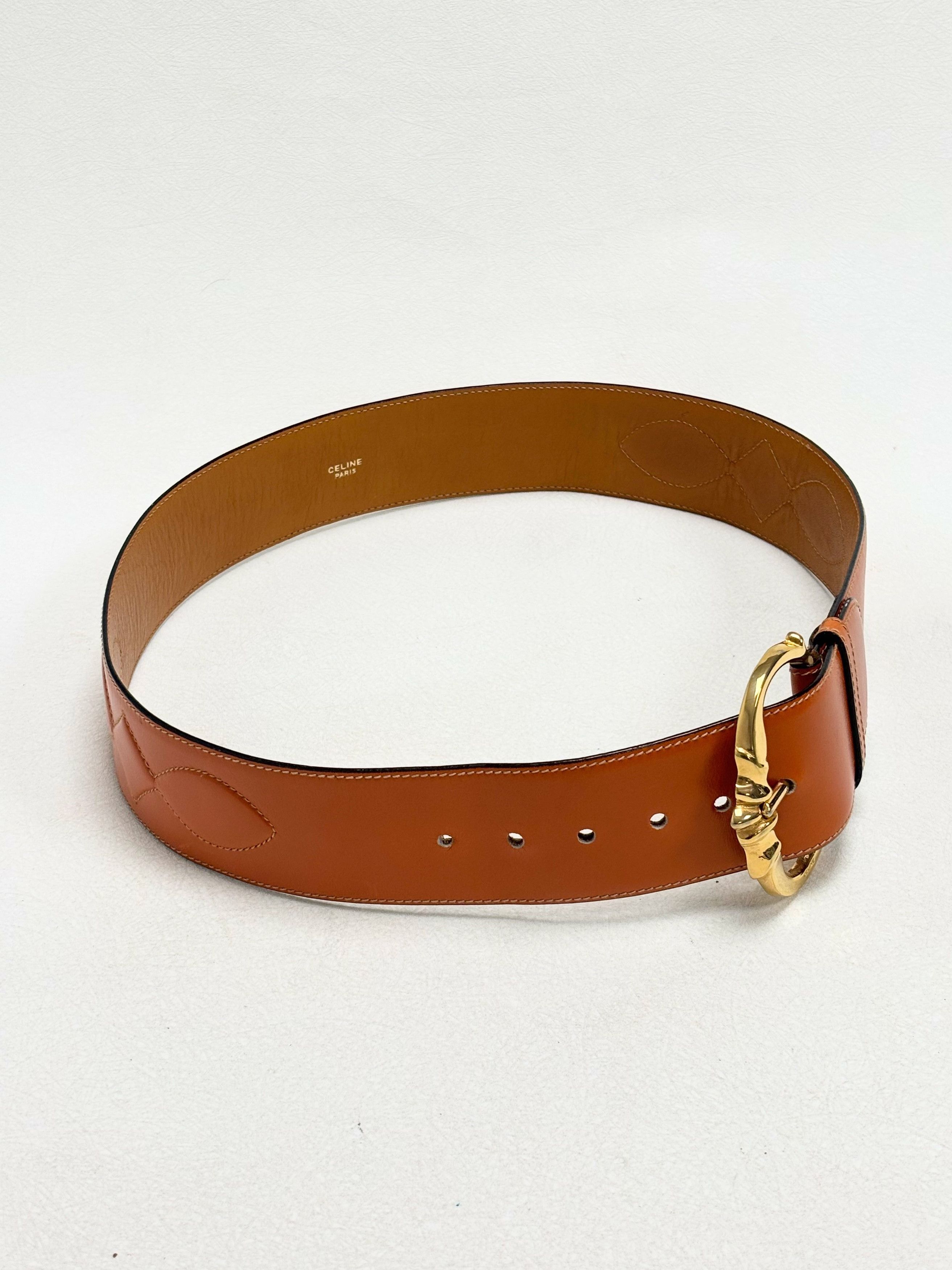 Celine CÉLINE Ceinture en cuir Size ONE SIZE - 3 Thumbnail