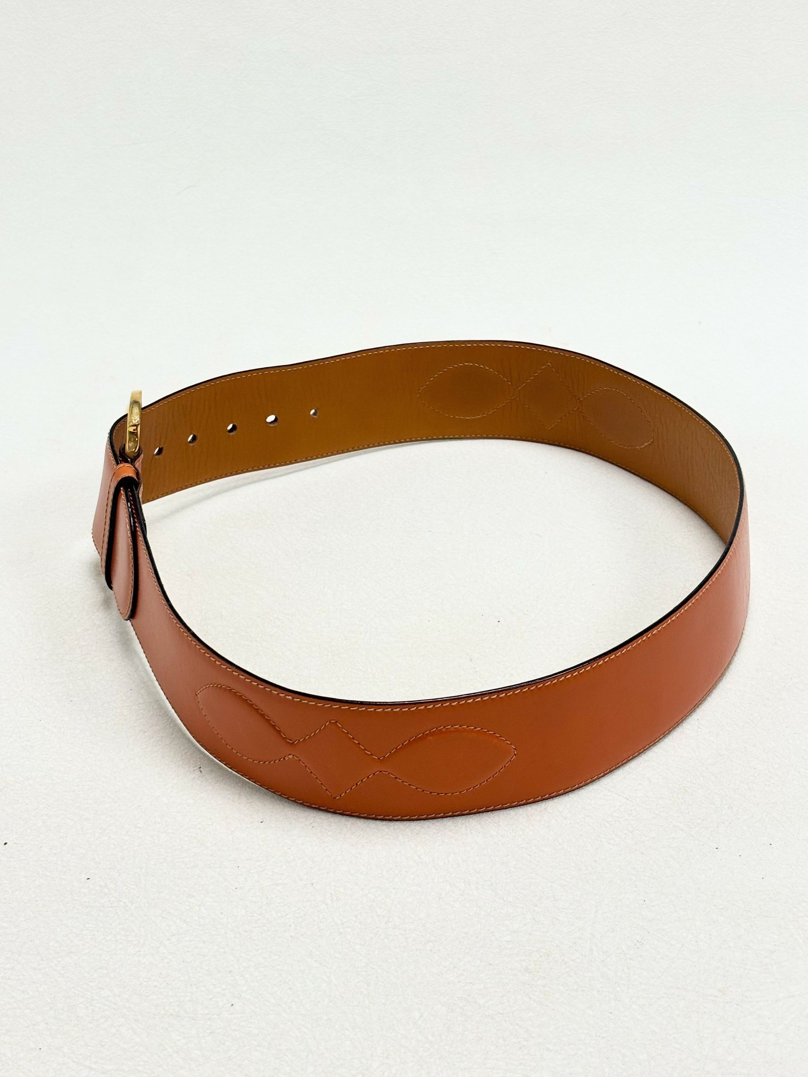 Celine CÉLINE Ceinture en cuir Size ONE SIZE - 6 Thumbnail