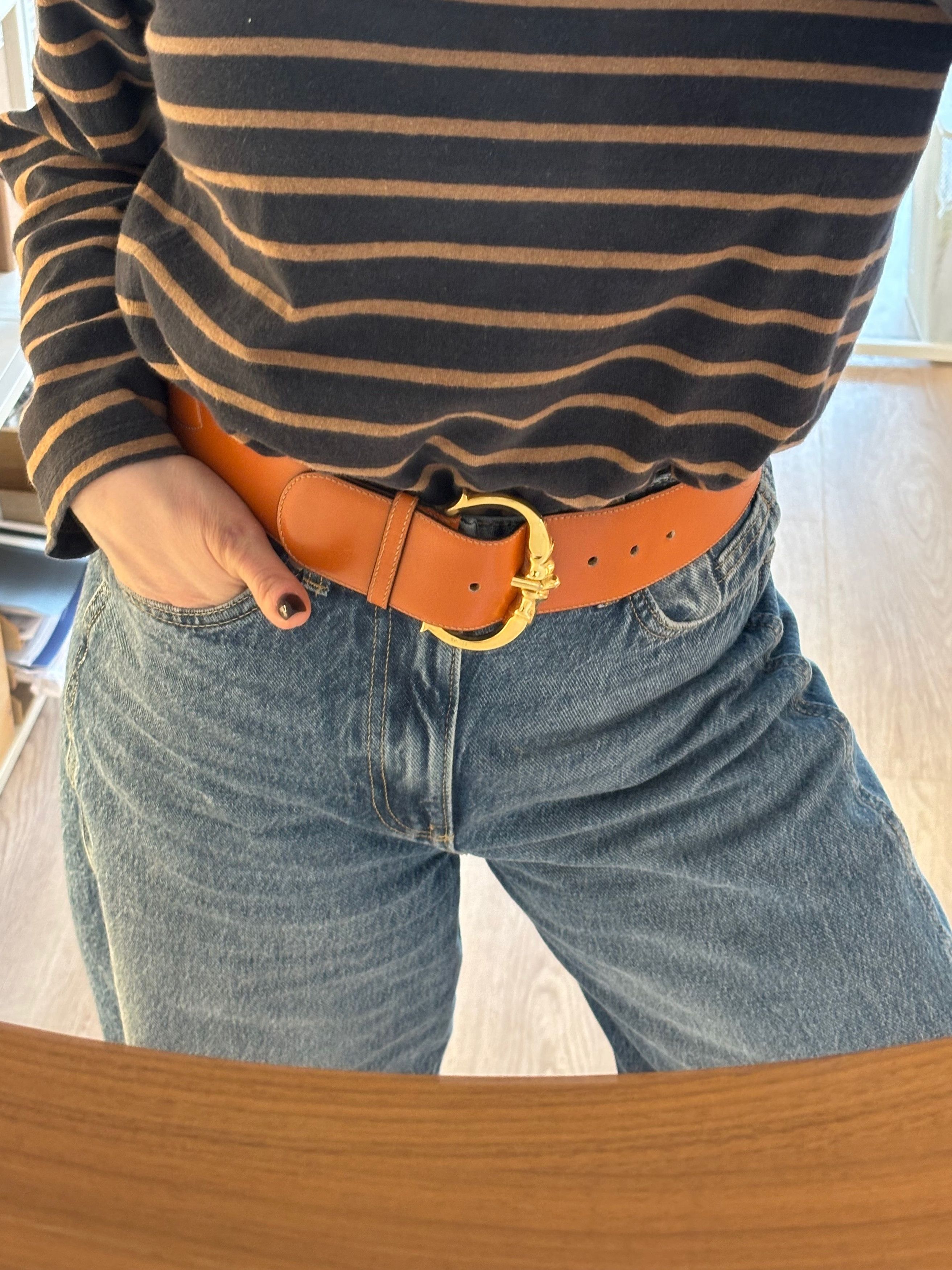 Celine CÉLINE Ceinture en cuir Size ONE SIZE - 9 Thumbnail