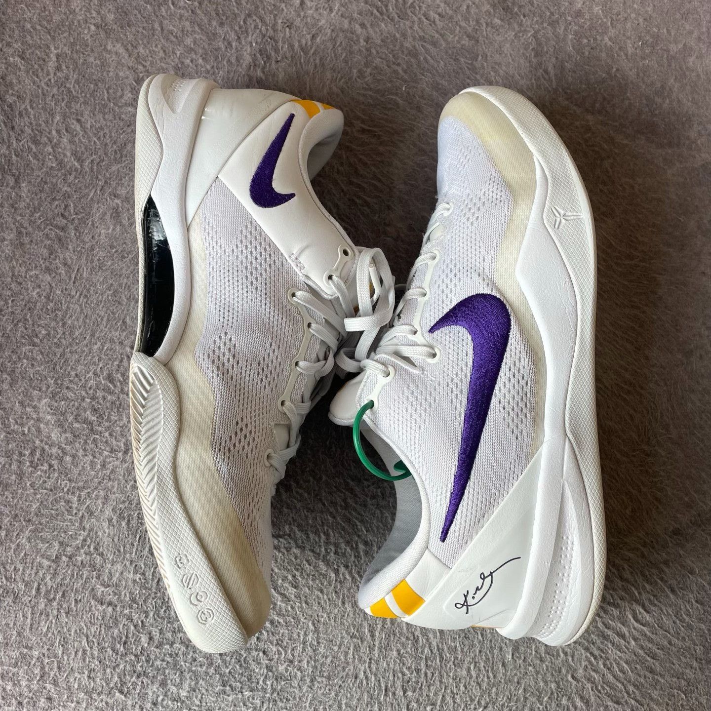 Nike Nike White Lowtop Sneakers 44.5 Men Size US 11 / EU 44 - 8 Thumbnail