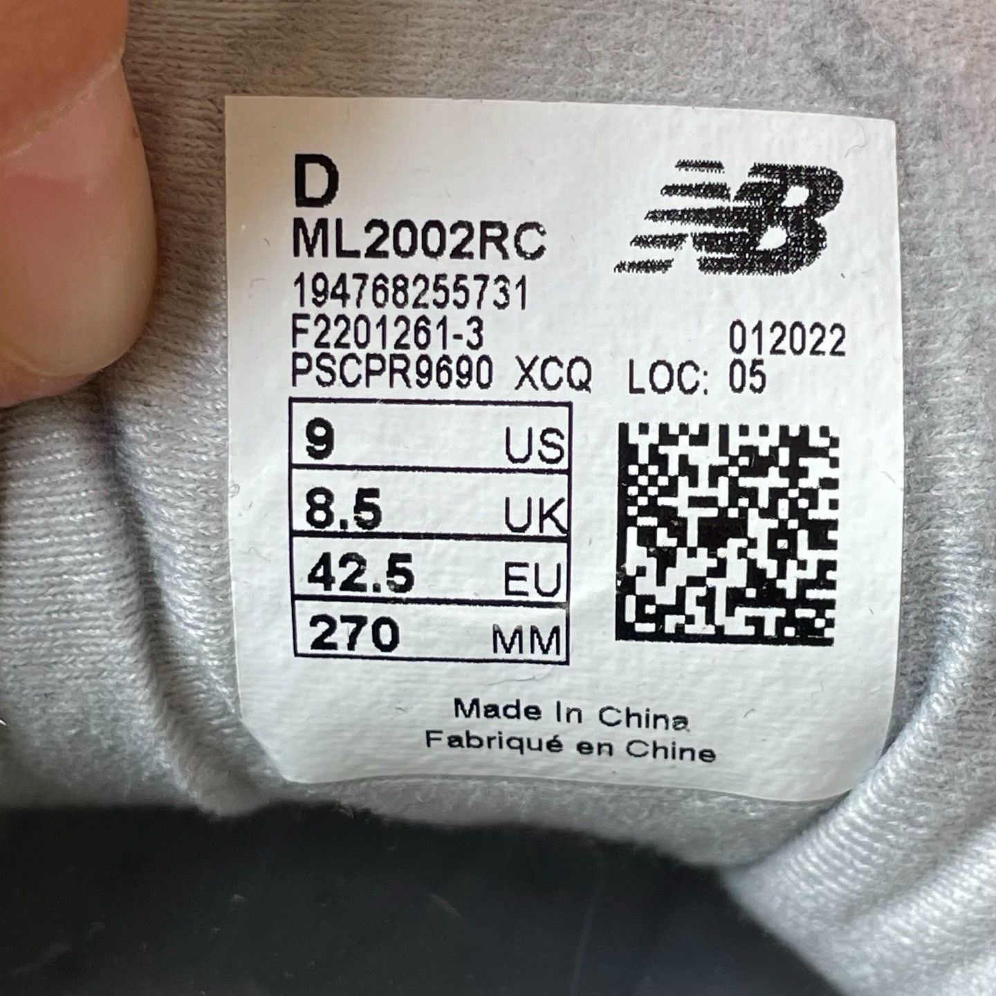 New Balance New Balance Gray Lowtop Sneakers 42 Men Size US 9 / EU 42 - 5 Thumbnail
