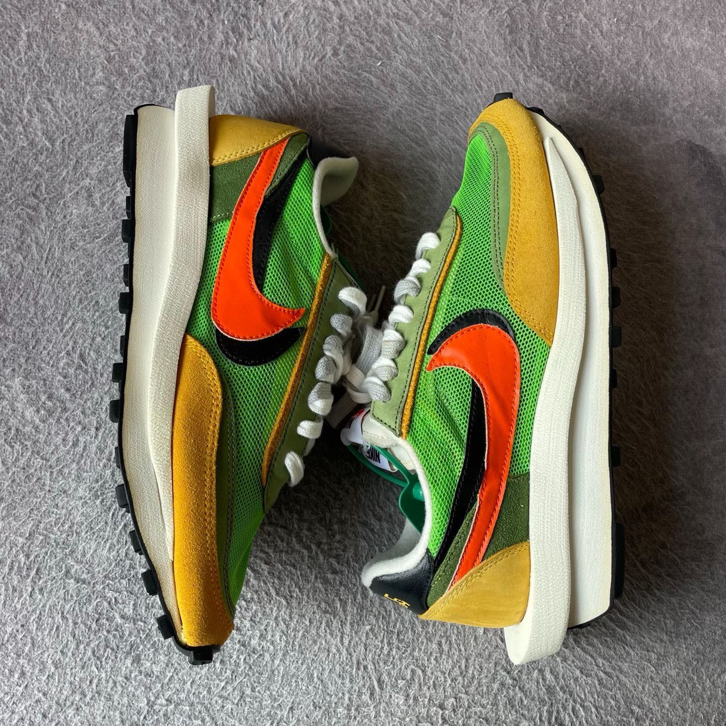 Nike Nike SACAI Yellow Lowtop Sneakers 43 Men Size US 10 / EU 43 - 8 Thumbnail