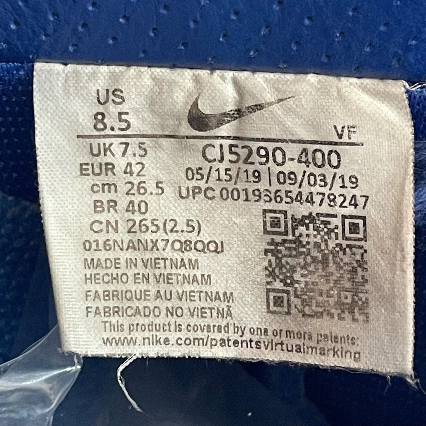 Nike Nike Silk Blue Lowtop Sneakers 42 Men Size US 9 / EU 42 - 5 Thumbnail