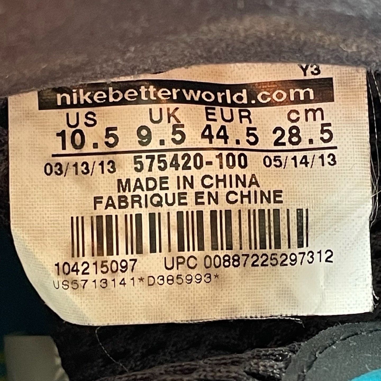 Nike Nike Lowtop Sneakers 44.5 Men Size US 11 / EU 44 - 5 Thumbnail