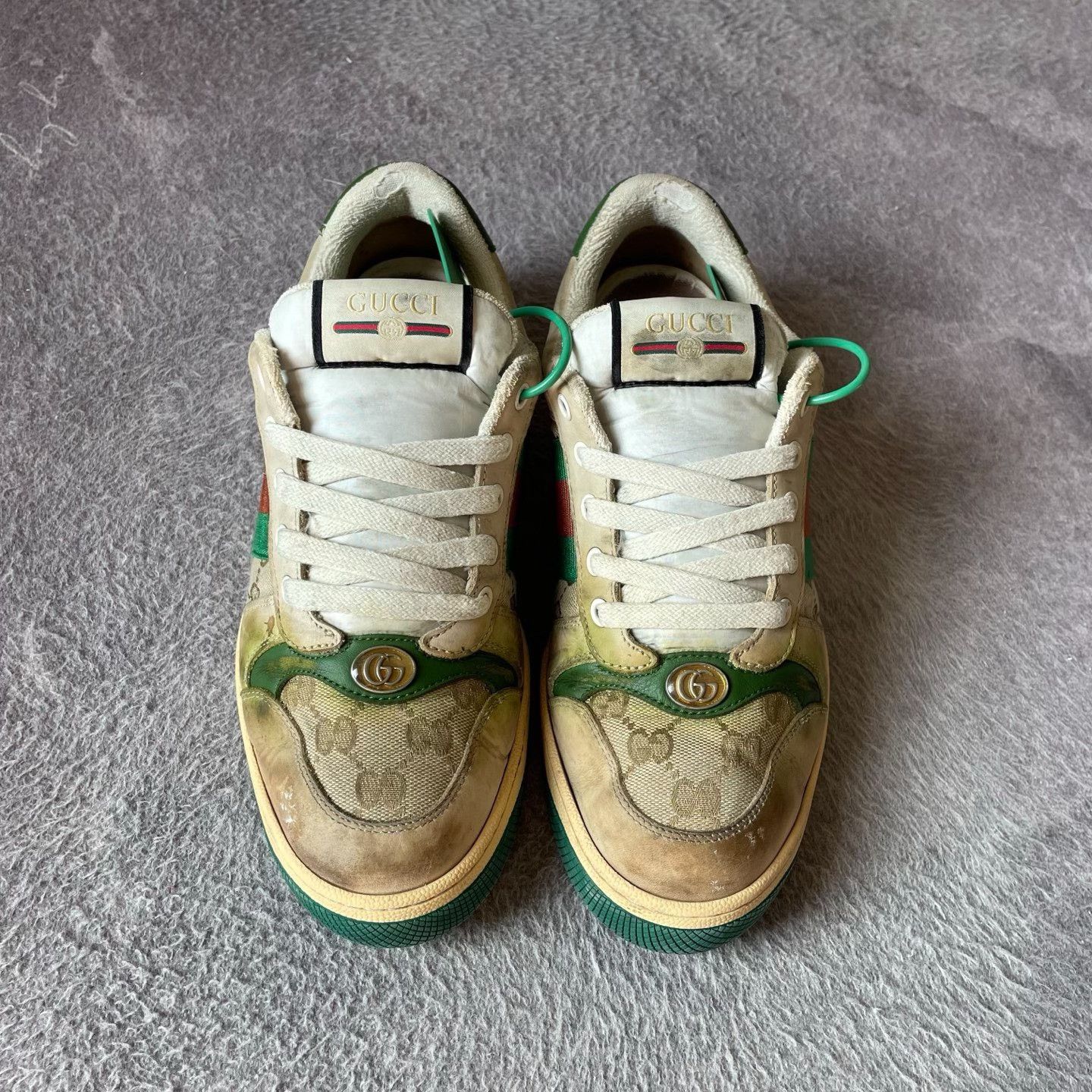 Gucci Gucci Green Lowtop Sneakers 41 Men Size US 8.5 / EU 41-42 - 2 Thumbnail