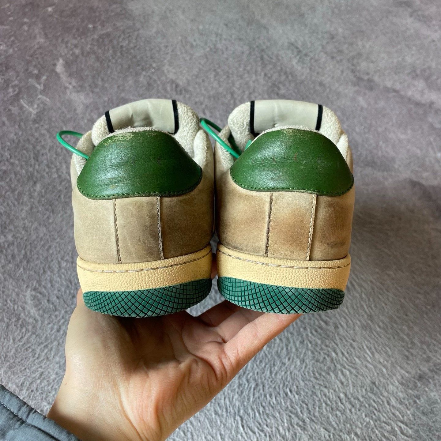 Gucci Gucci Green Lowtop Sneakers 41 Men Size US 8.5 / EU 41-42 - 3 Thumbnail