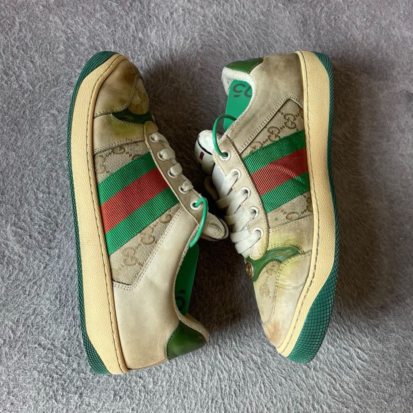 Gucci Gucci Green Lowtop Sneakers 41 Men Size US 8.5 / EU 41-42 - 7 Thumbnail