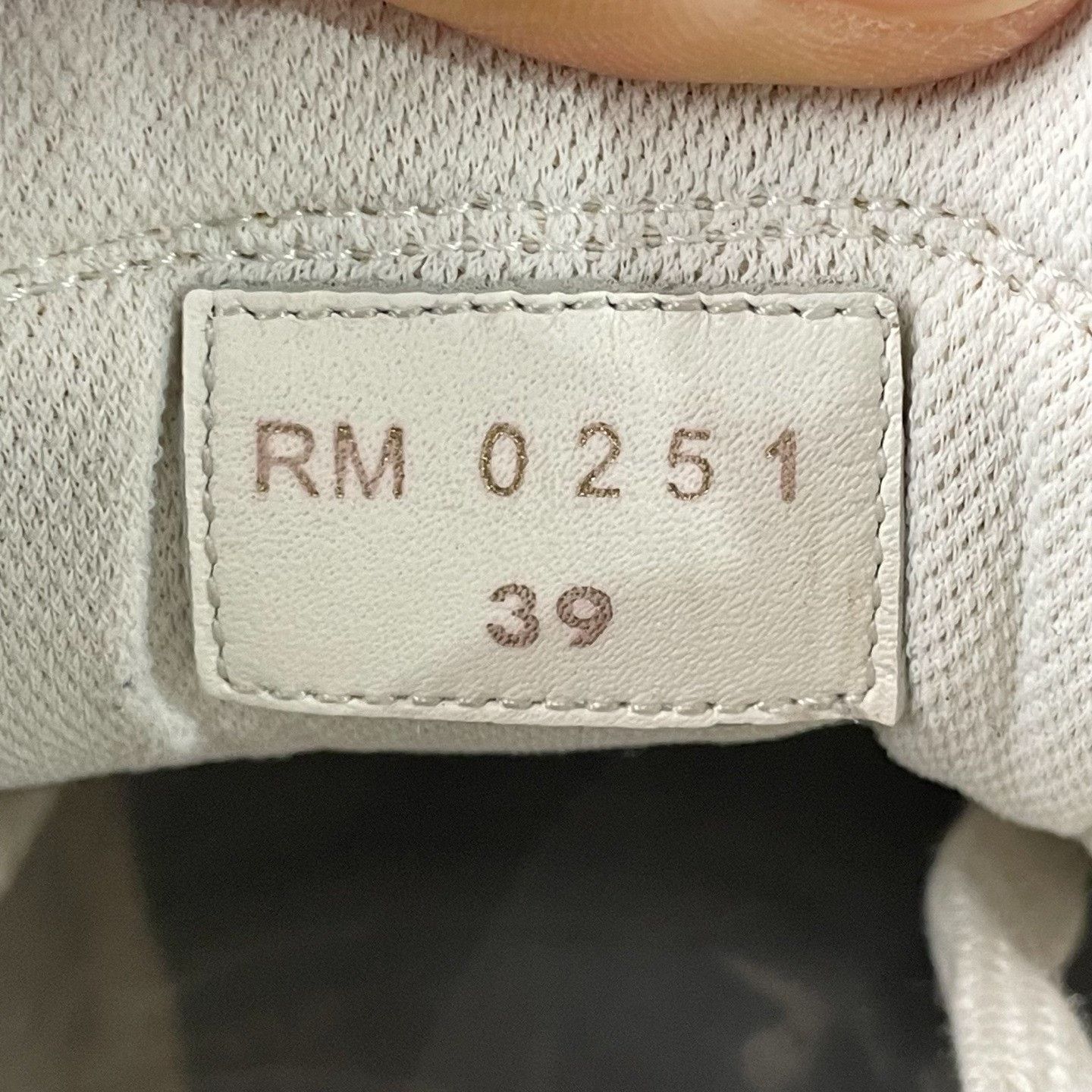 Other White Lowtop Sneakers 39 Men Size US 6.5 / EU 39-40 - 5 Thumbnail