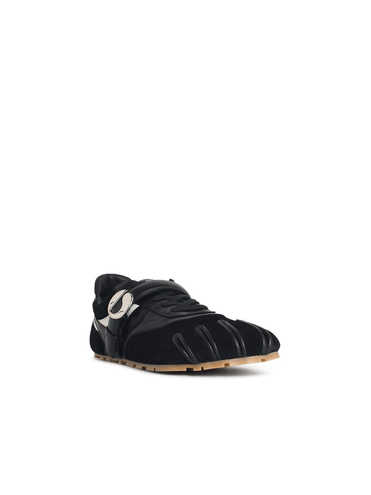 Coperni COPERNI '5T' Black Leather Sneakers Size US 10 / IT 40 - 2 Thumbnail
