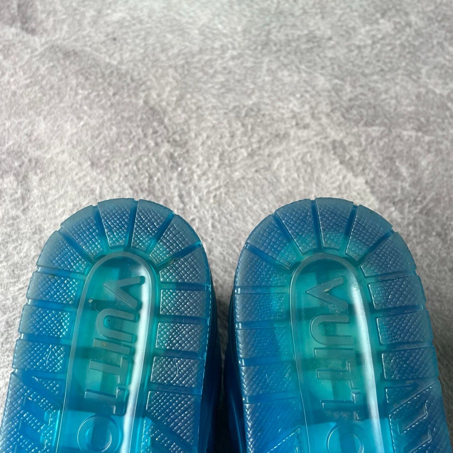 Louis Vuitton Louis Vuitton Training Blue Lowtop Sneakers 39 Men Size US 6.5 / EU 39-40 - 5 Thumbnail