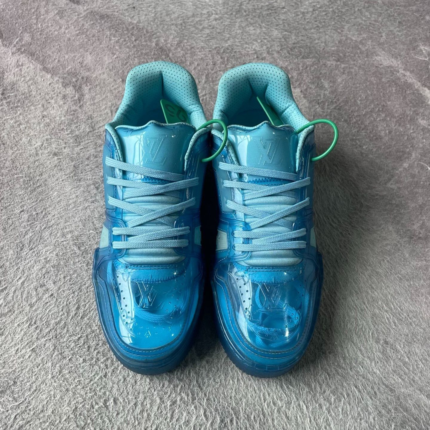 Louis Vuitton Louis Vuitton Training Blue Lowtop Sneakers 39 Men Size US 6.5 / EU 39-40 - 2 Thumbnail