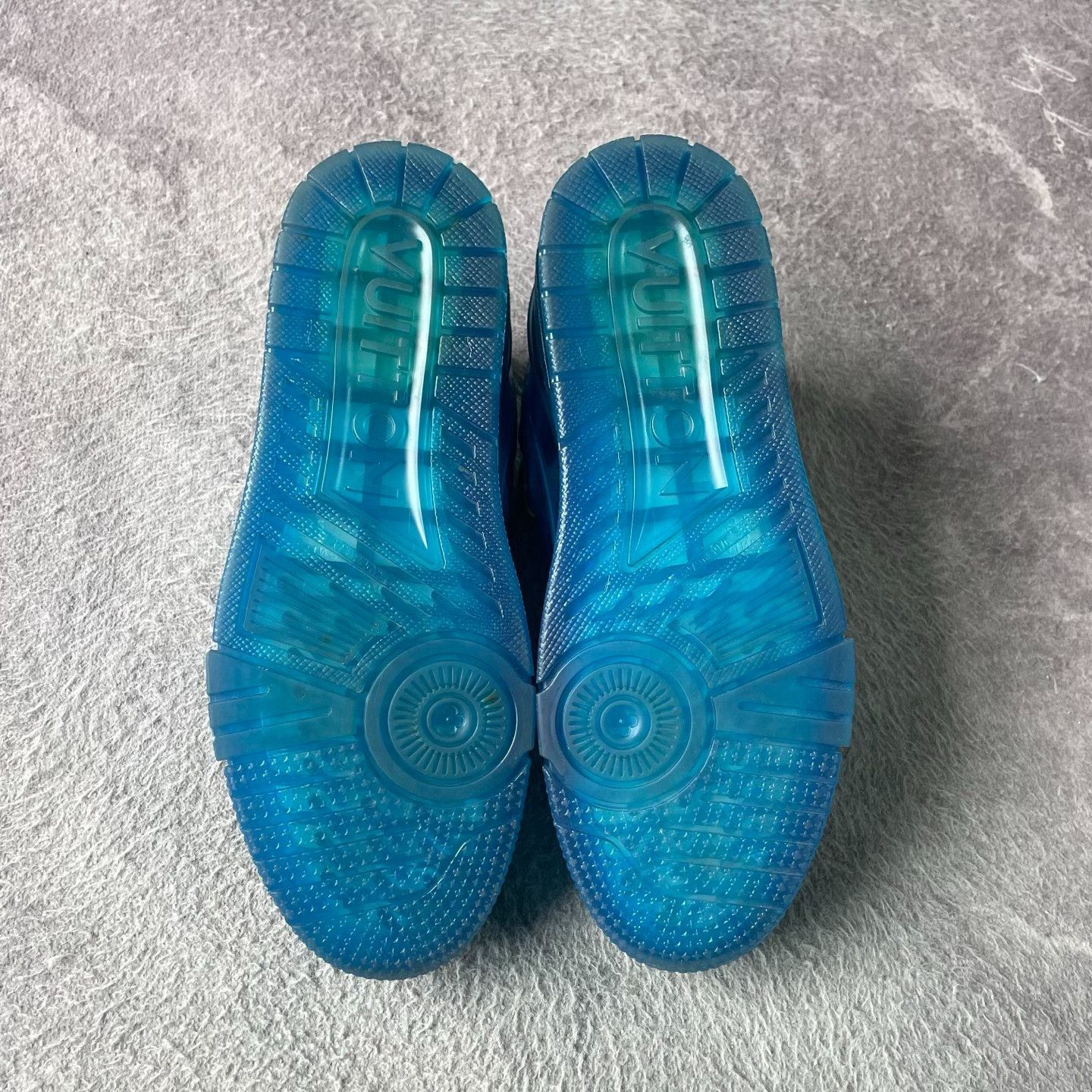 Louis Vuitton Louis Vuitton Training Blue Lowtop Sneakers 39 Men Size US 6.5 / EU 39-40 - 4 Thumbnail