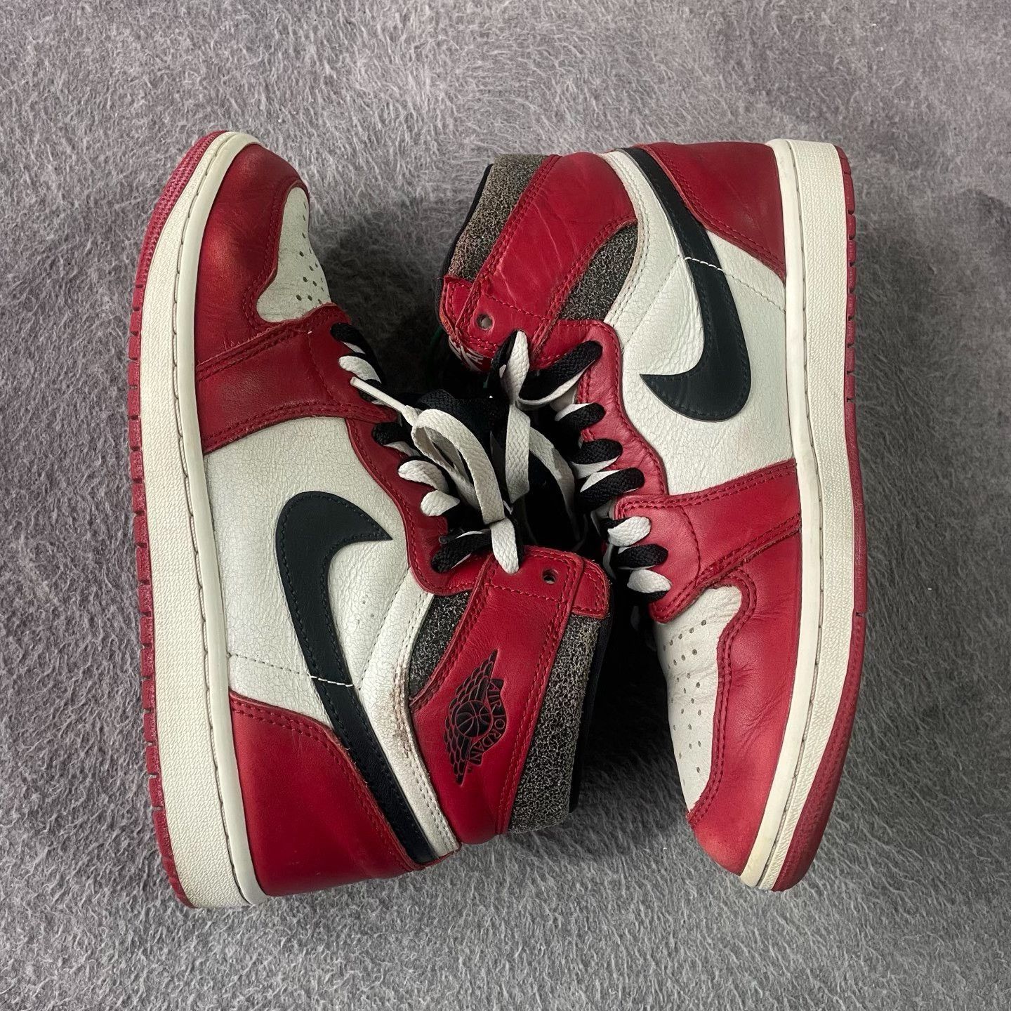 Nike Nike Distressed Red Lowtop Sneakers 22 Men Size US 10 / EU 43 - 6 Thumbnail