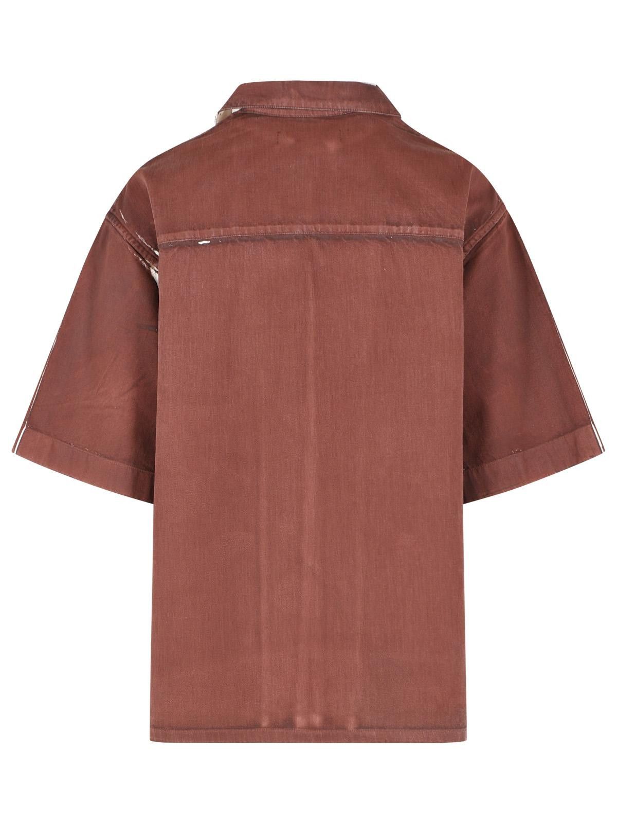 Marni MARNI Brown Cotton Shirt Size US M / EU 48-50 / 2 - 3 Thumbnail