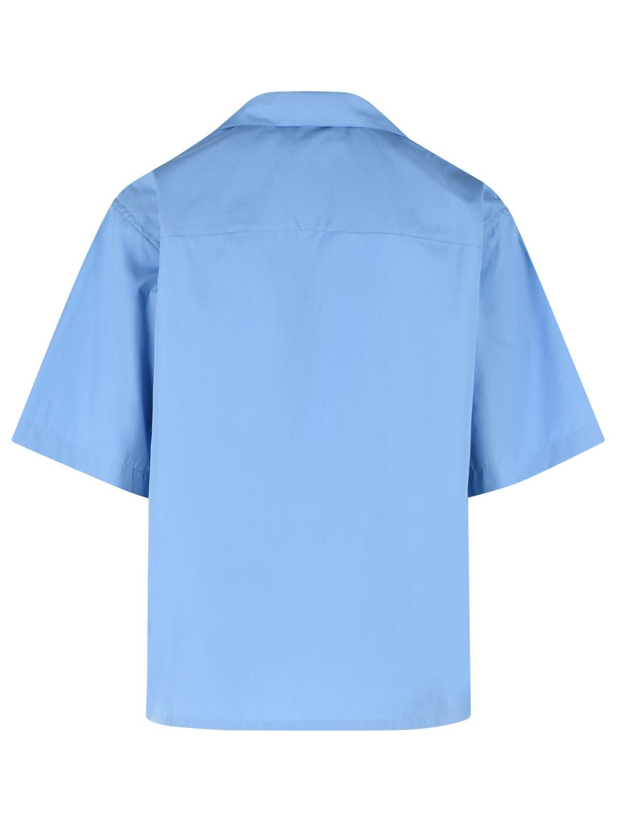 Marni MARNI Light Blue Cotton Shirt Size US XL / EU 56 / 4 - 3 Thumbnail