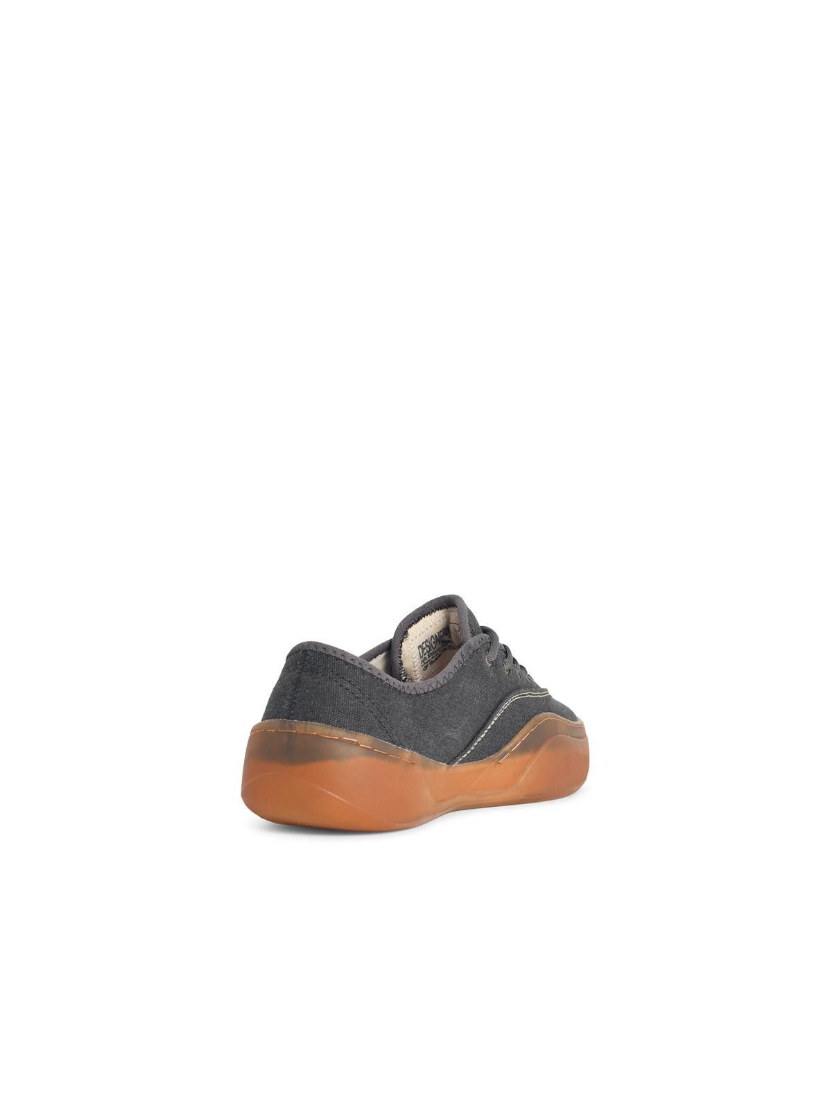 ERL ERL 'Coupes' 'Pirate Black' Cotton Sneakers Size US 12 / EU 45 - 3 Thumbnail