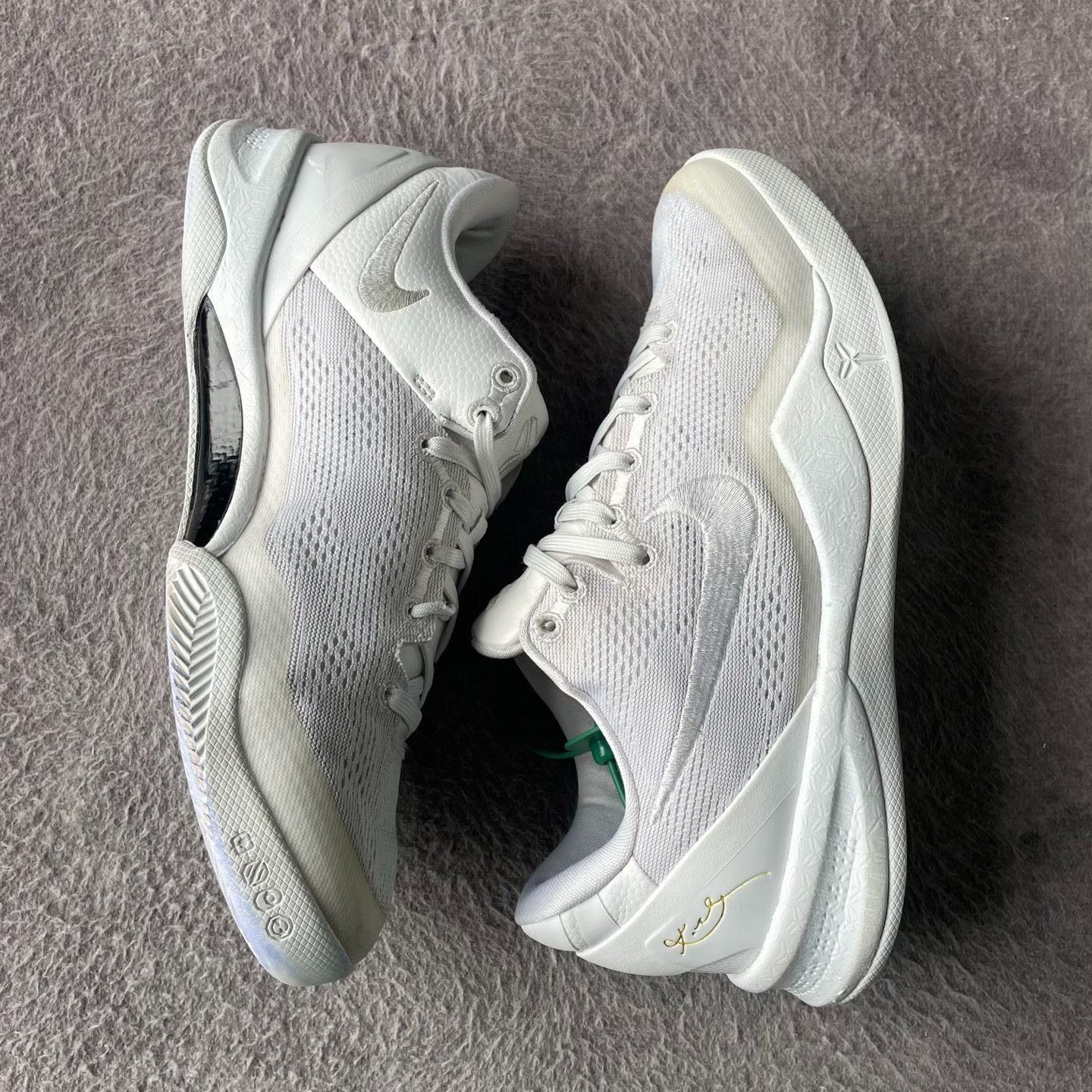 Nike Nike White Lowtop Sneakers 40 Men Size US 7.5 / EU 40-41 - 9 Thumbnail