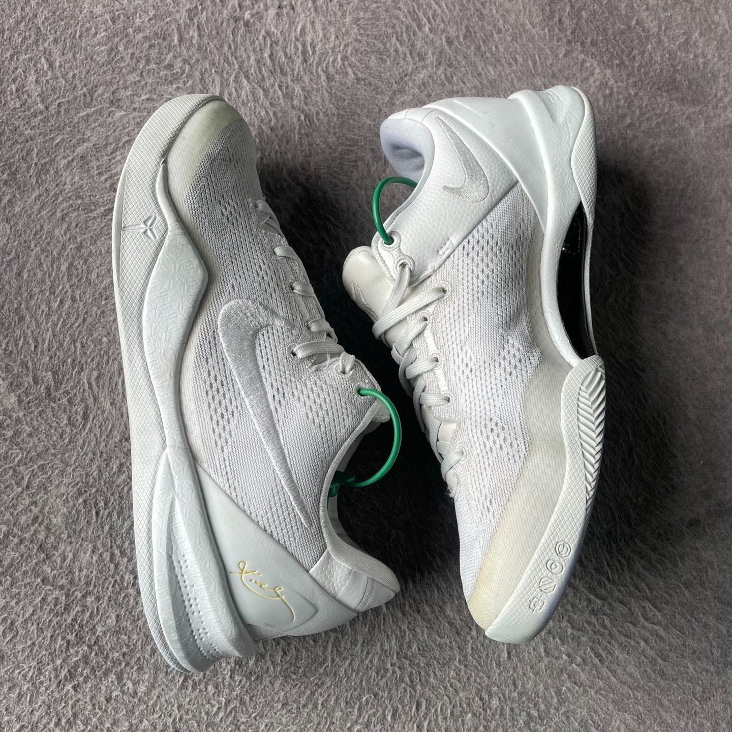 Nike Nike White Lowtop Sneakers 40 Men Size US 7.5 / EU 40-41 - 8 Thumbnail