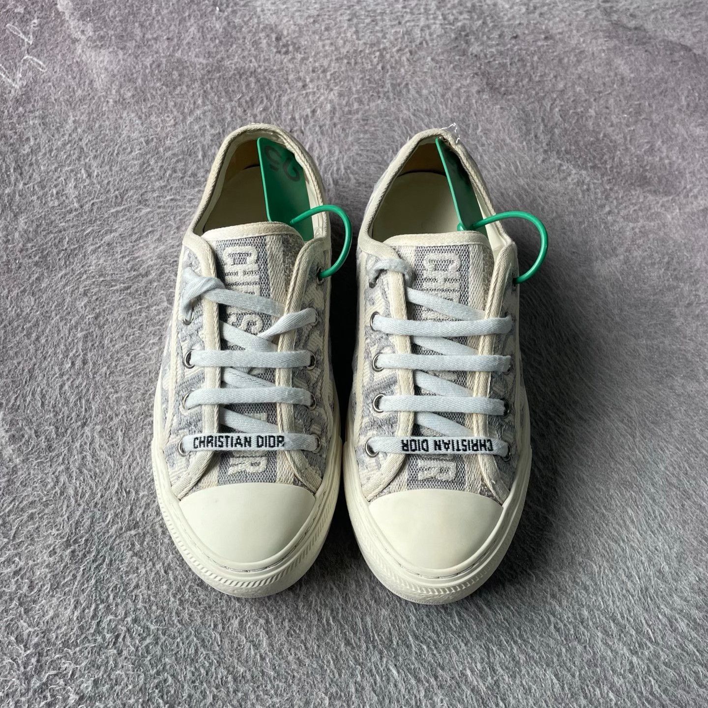 Dior Dior Gray Lowtop Sneakers S Women Size US 6 / IT 36 - 2 Thumbnail