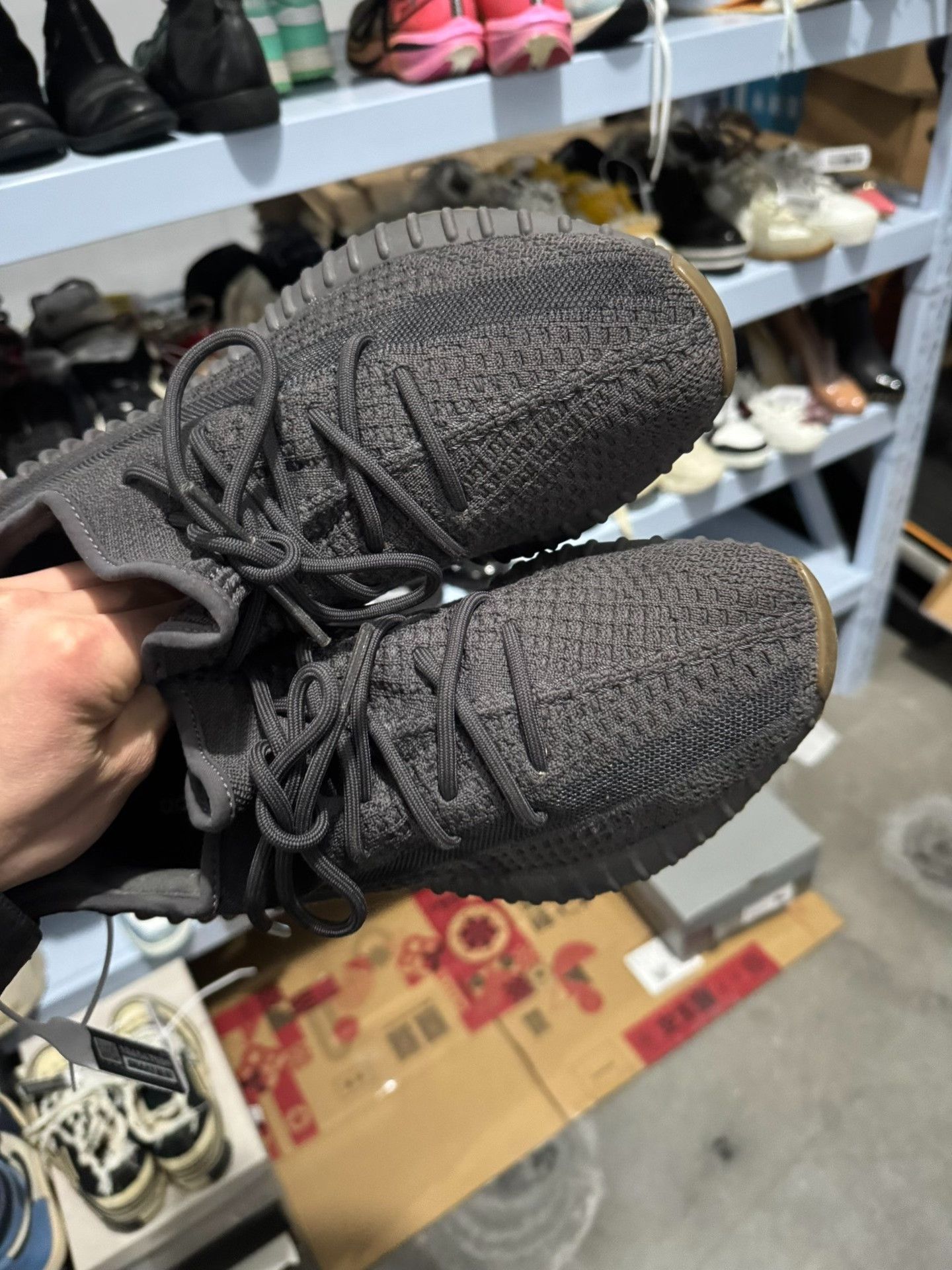 Yeezy Yeezy Black Lowtop Sneakers 44 Men Size US 10.5 / EU 43-44 - 3 Thumbnail