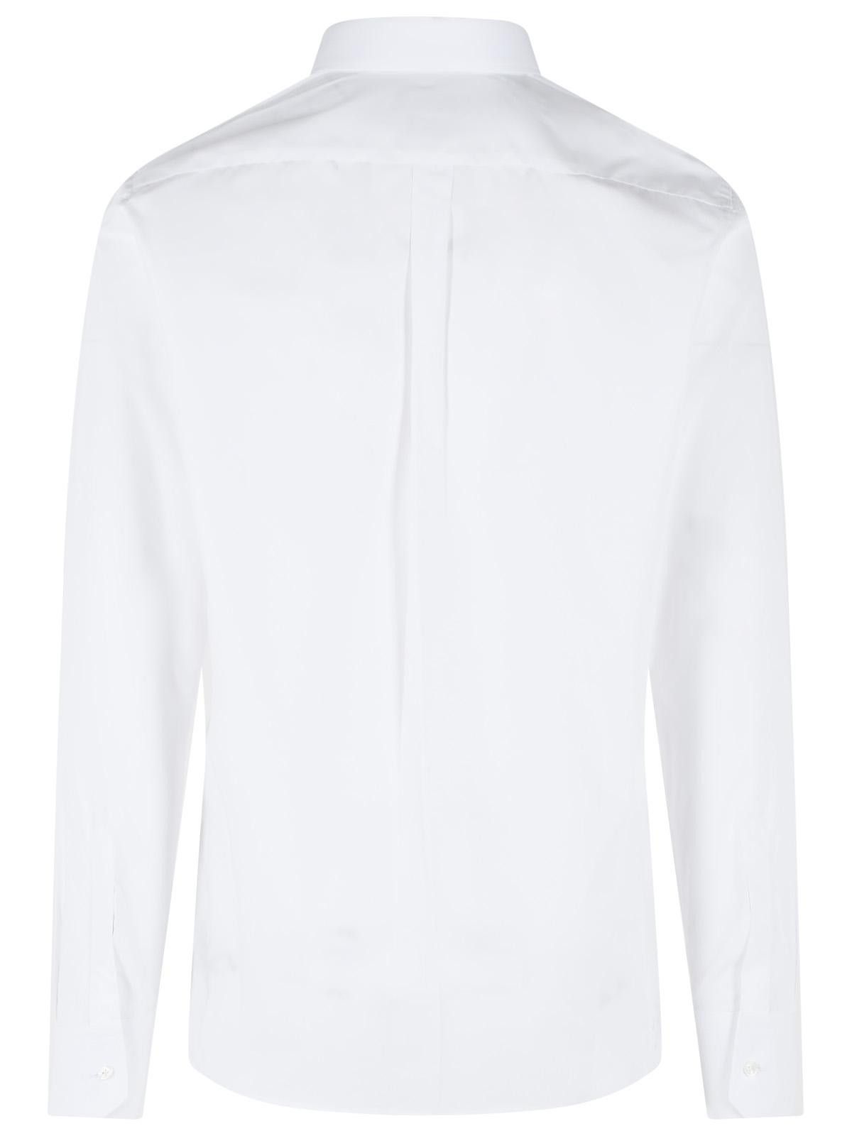 Dolce & Gabbana DOLCE & GABBANA White Cotton Shirt Size US XL / EU 56 / 4 - 3 Thumbnail