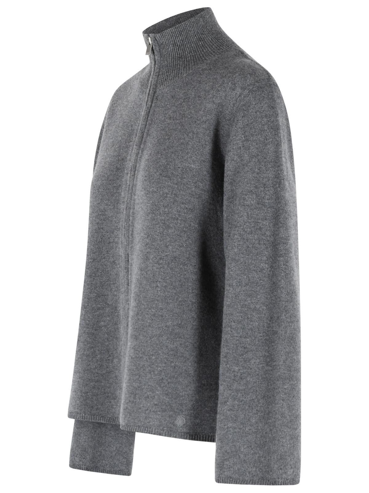 Loulou de Saison LOULOU DE SAISON 'Gabi' Grey Cashmere Sweater Size S / US 4 / IT 40 - 2 Thumbnail