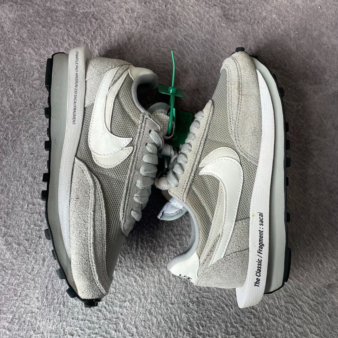 Nike Nike SACAI White Lowtop Sneakers 38 Men Size US 6 / EU 39 - 7 Thumbnail