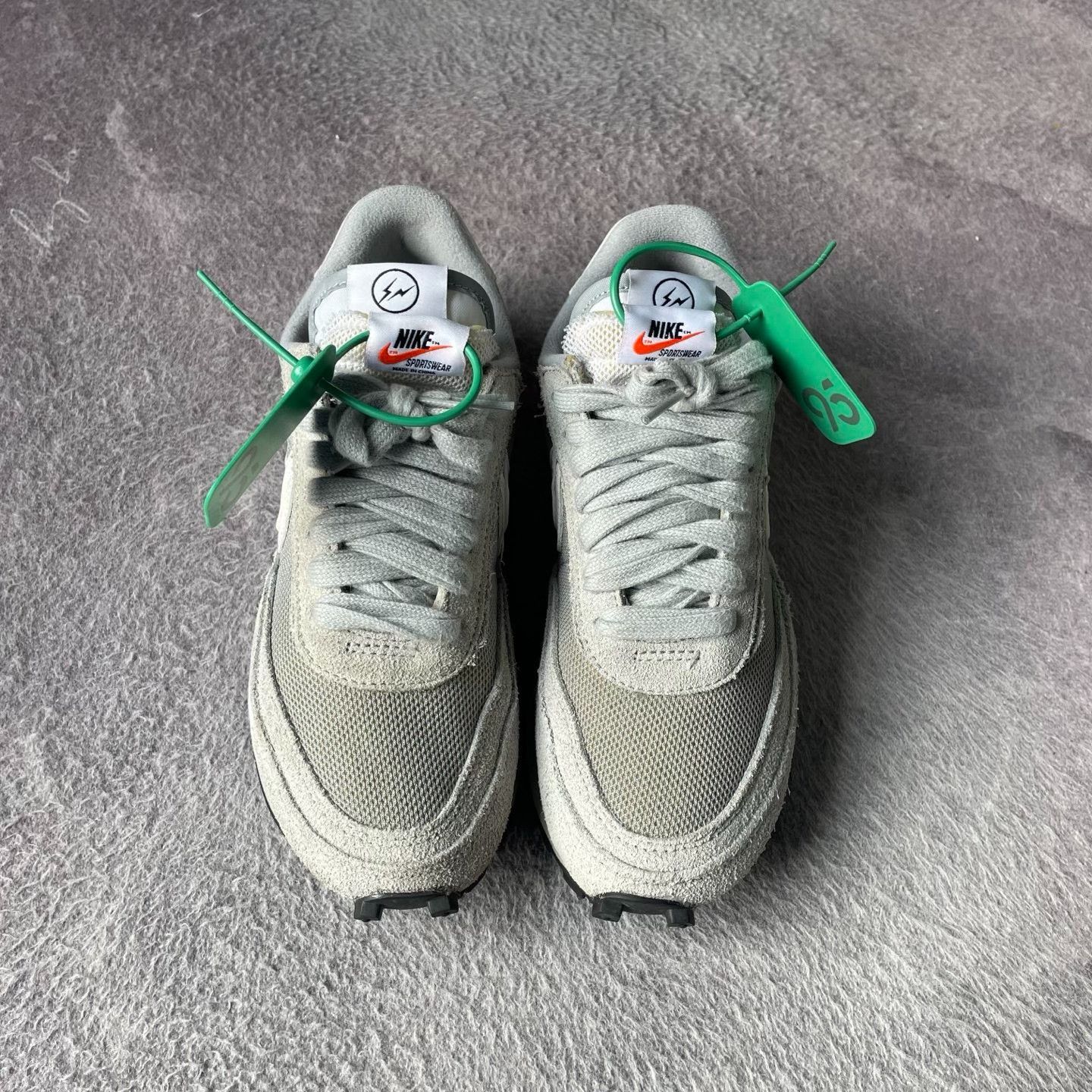 Nike Nike SACAI White Lowtop Sneakers 38 Men Size US 6 / EU 39 - 2 Thumbnail