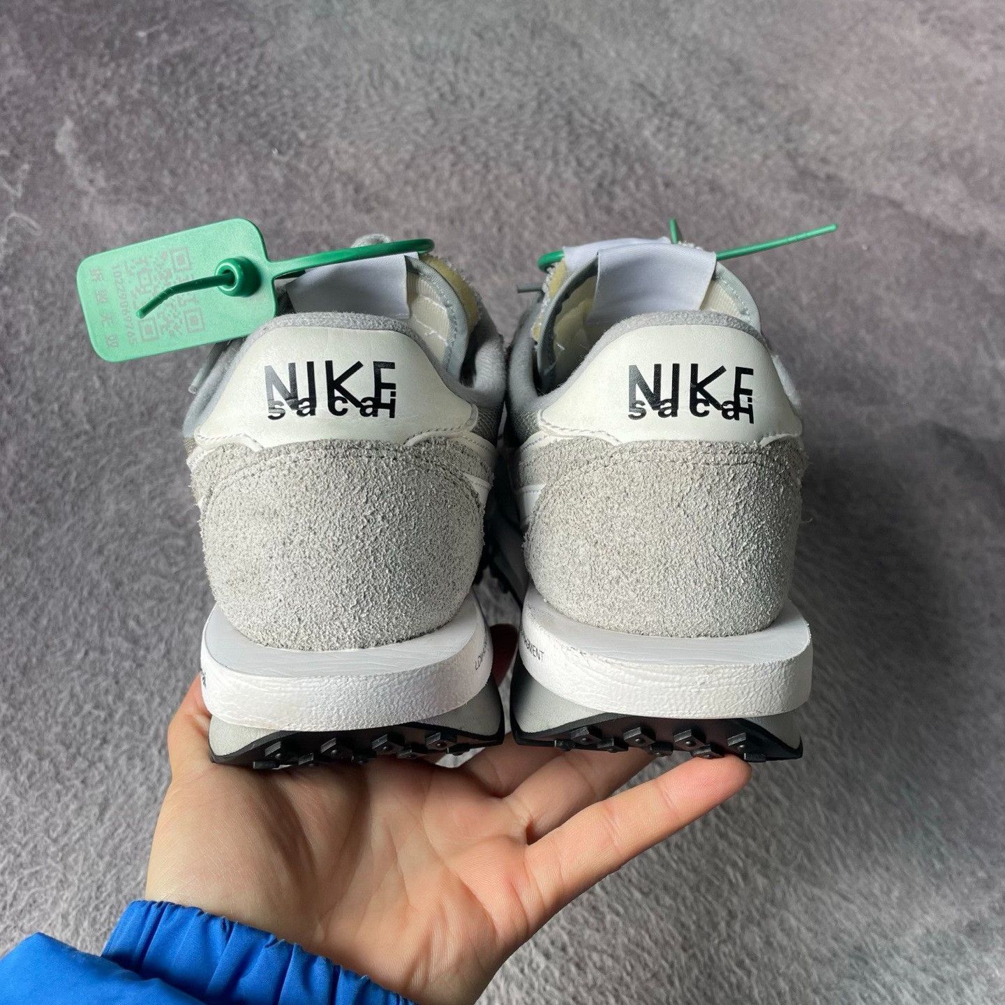 Nike Nike SACAI White Lowtop Sneakers 38 Men Size US 6 / EU 39 - 3 Thumbnail